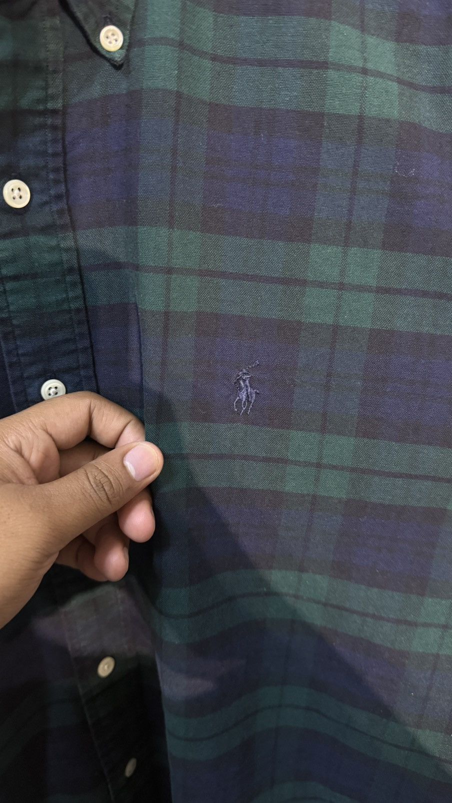 Polo Ralph Lauren VINTAGE POLO RALPH LAUREN PLAID SHIRT Size US XL / EU 56 / 4 - 4 Thumbnail