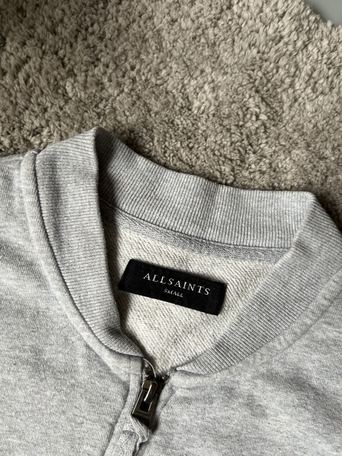 Allsaints VINTAGE ALLSAINTS MINI LOGO ZIP UP HOODIE Y2K STYLE Size US S / EU 44-46 / 1 - 3 Thumbnail