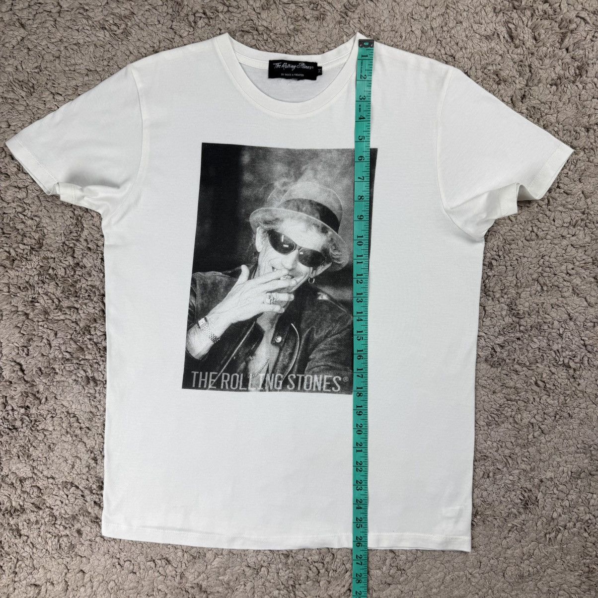 The Rolling Stones Vintage The Rolling Stones Keith Richards Photo T-shirt Size US M / EU 48-50 / 2 - 13 Thumbnail