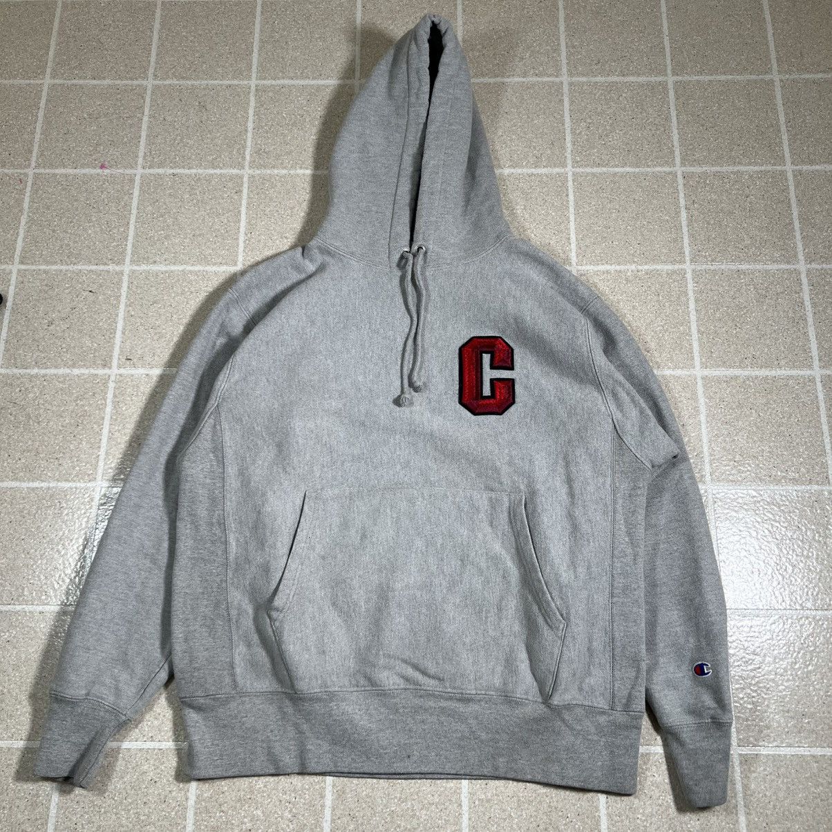 Champion Champion Reverse Weave Pullover Hoodie Sweatshirt Gray y2k Size US L / EU 52-54 / 3 - 1 Thumbnail