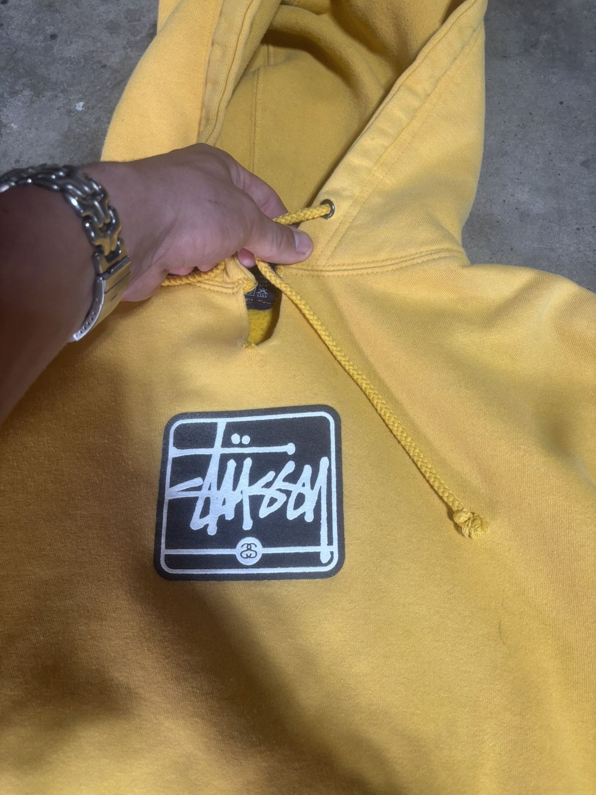 Stussy vintage stussy tripple graphic hoodie Size US M / EU 48-50 / 2 - 4 Thumbnail