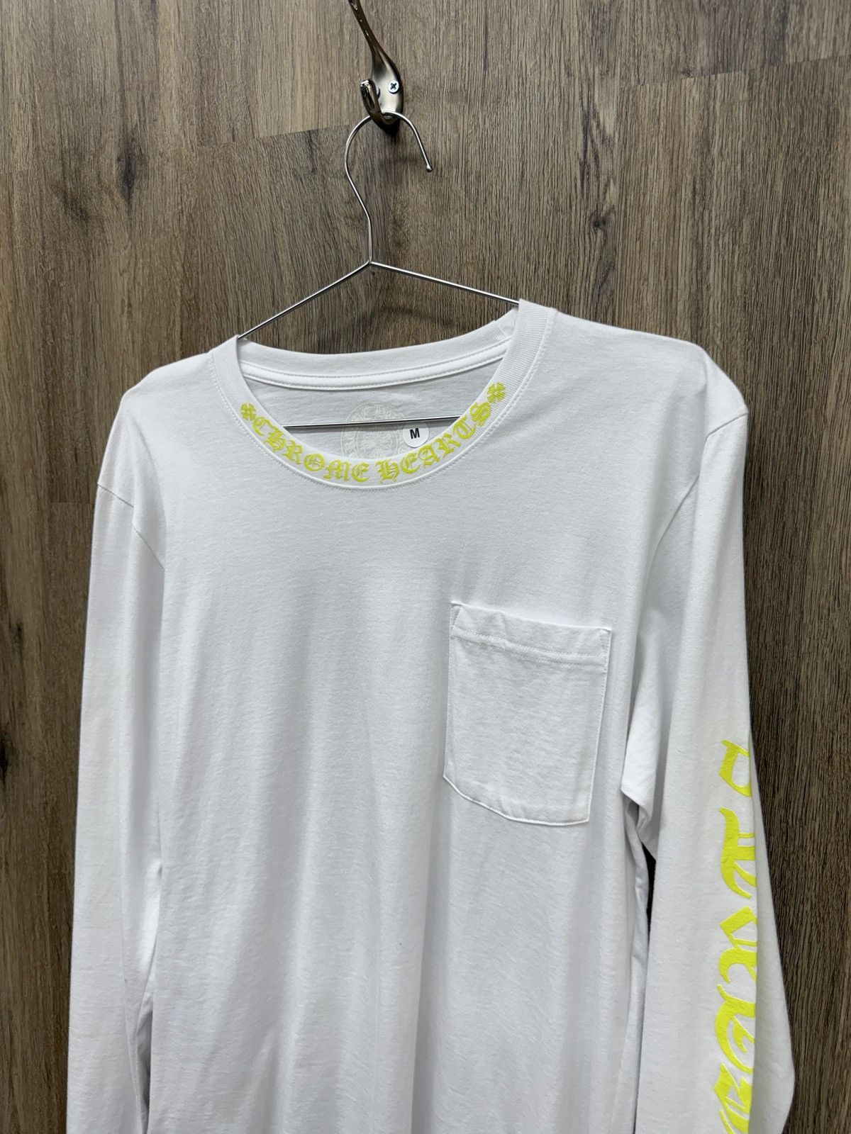 Chrome Hearts Chrome Hearts Long Sleeve Yellow Size US M / EU 48-50 / 2 - 2 Thumbnail