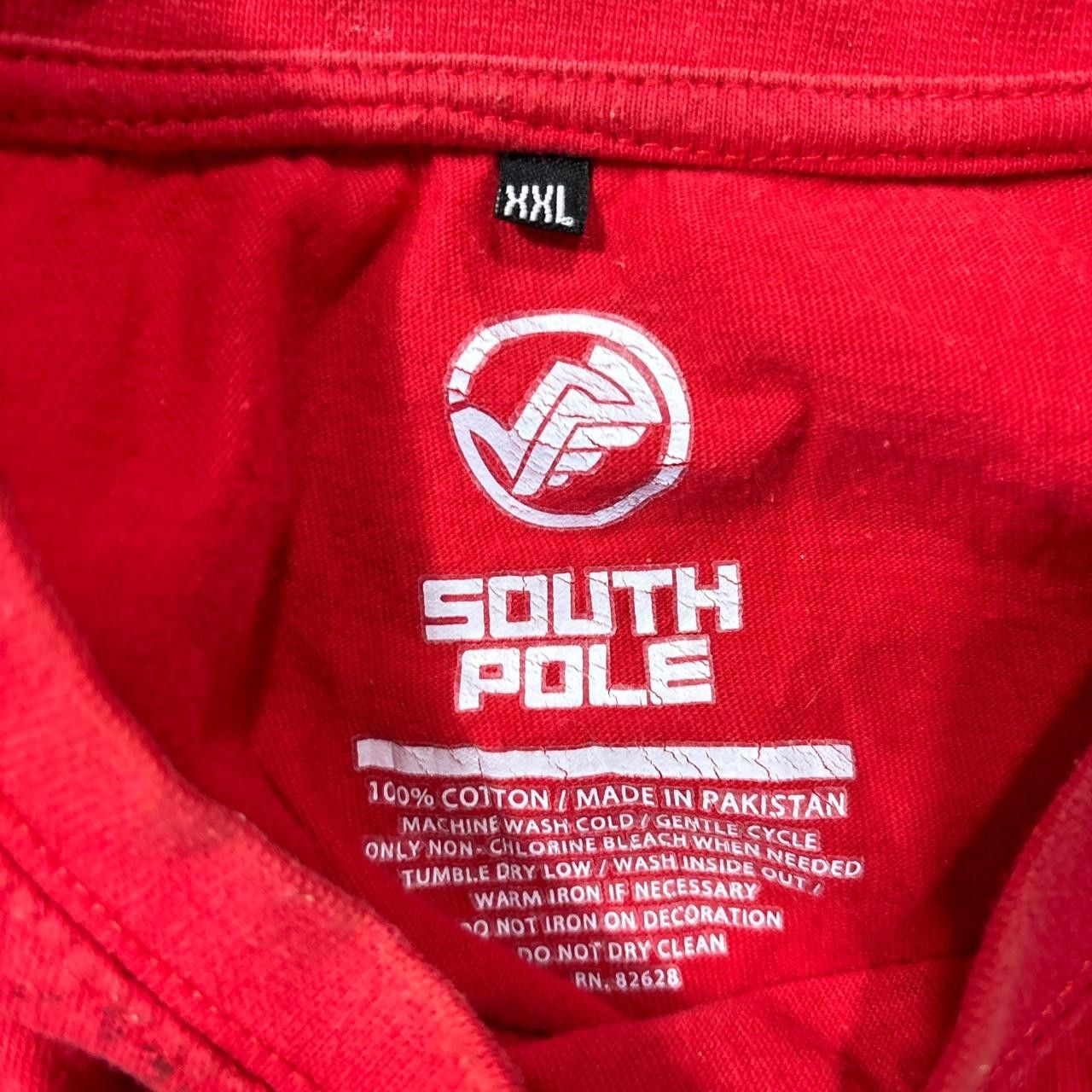 Southpole Super sick Y2K red graffiti Southpole Tee Size US XXL / EU 58 / 5 - 5 Thumbnail