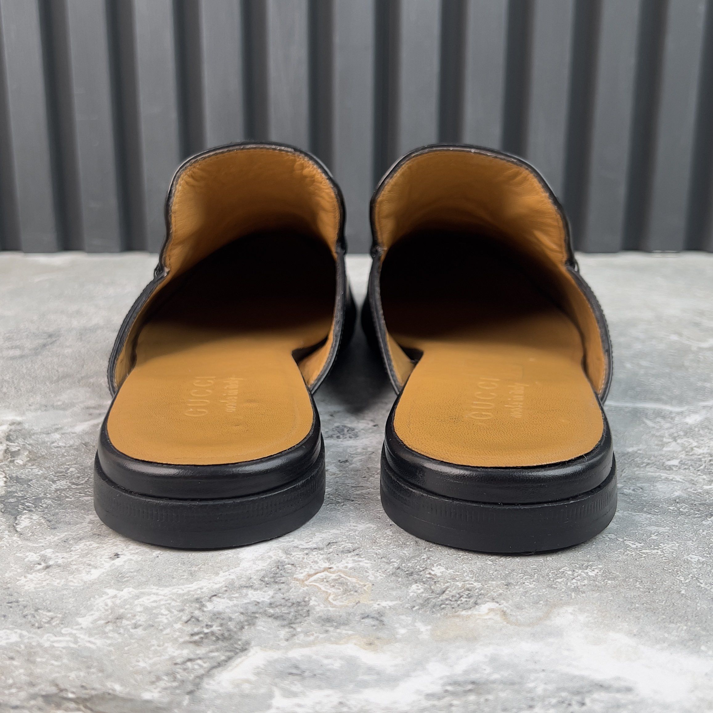 Gucci Princetown Horsebit Jordaan Mule Black Leather Size US 7.5 / EU 40-41 - 7 Thumbnail