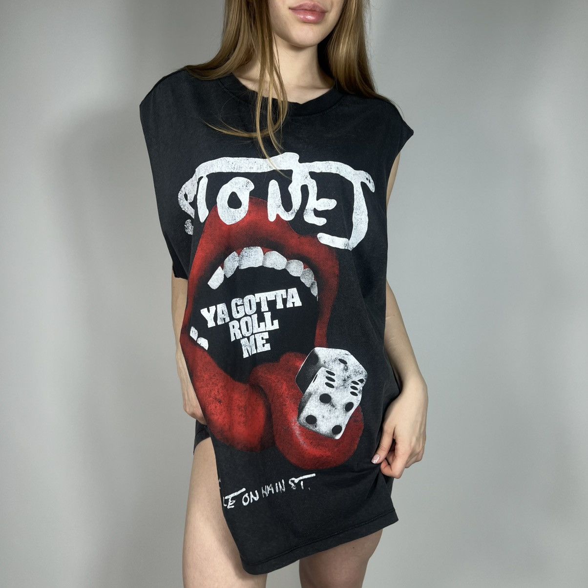 The Rolling Stones Vintage Y2K Rolling Stones Roll Me Boxy Midi Dress Man Tee Size XL / US 12-14 / IT 48-50 - 1 Thumbnail
