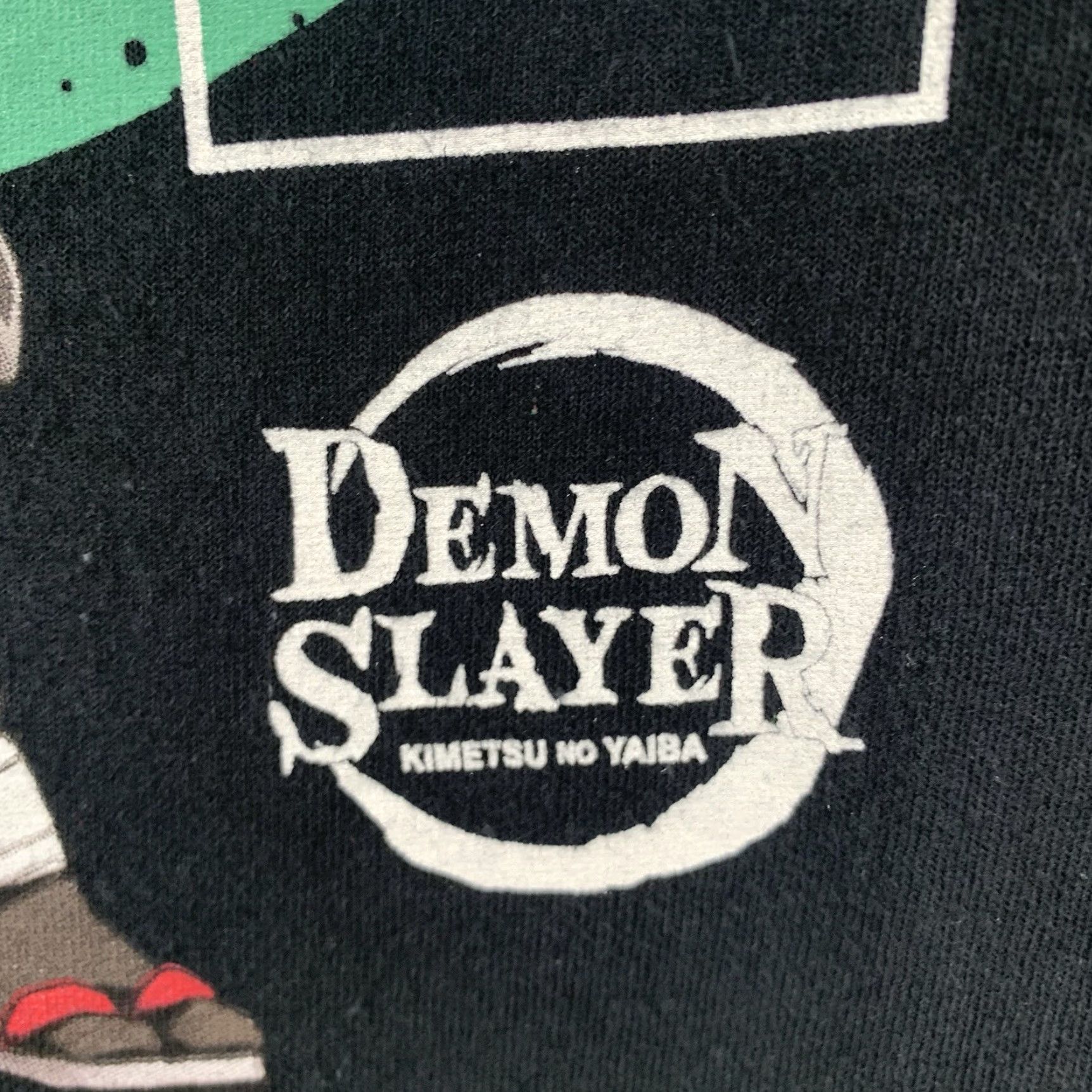 Vintage Demon Slayer Anime Graphic Shirt Mens 2XL Black Short Sleeve Cotton T-Shirt Size US XXL / EU 58 / 5 - 5 Thumbnail