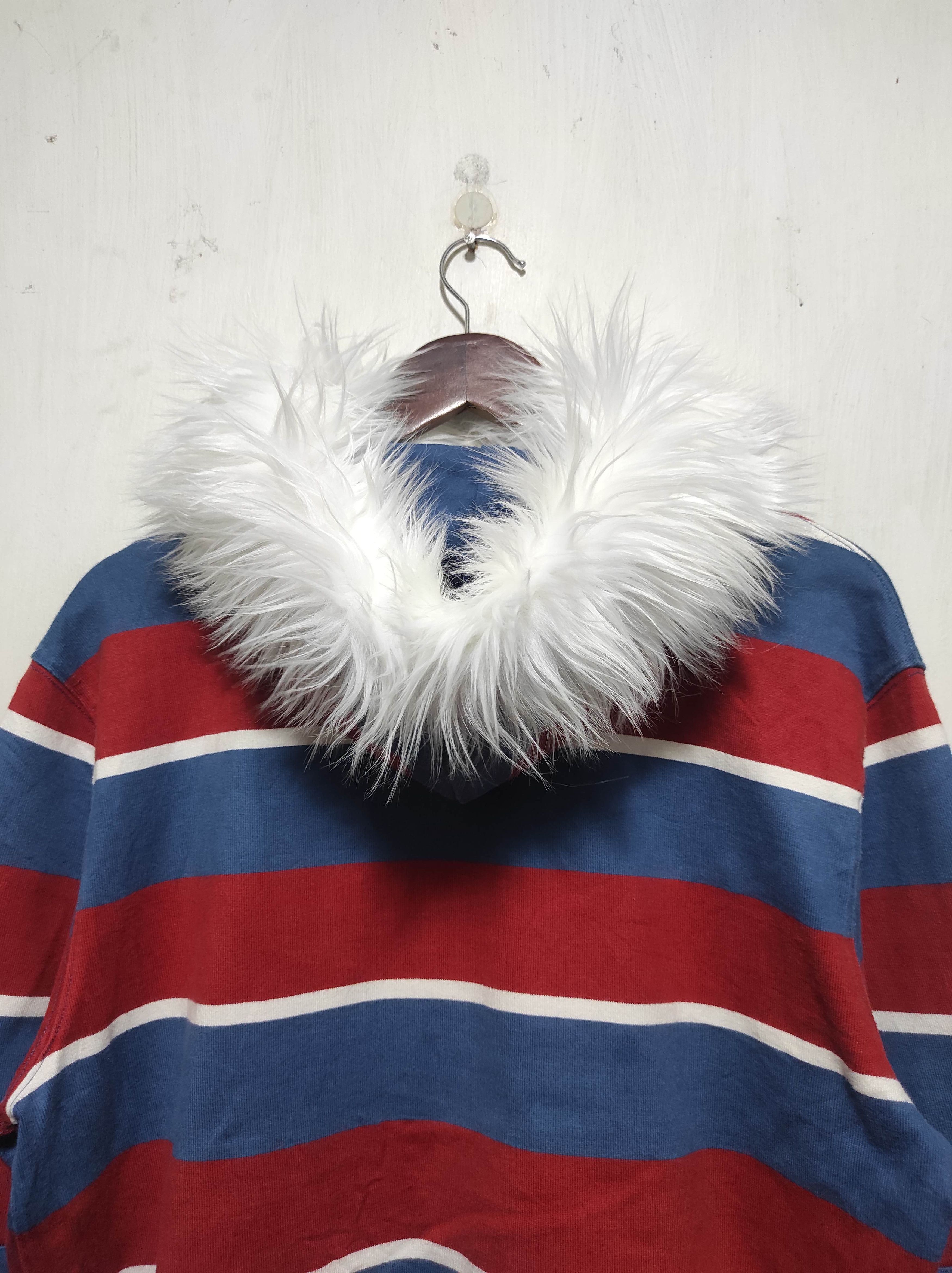 Hysteric Glamour Polo Jeans Company Stripe Fur Hoodie LGB style Size US L / EU 52-54 / 3 - 12 Thumbnail