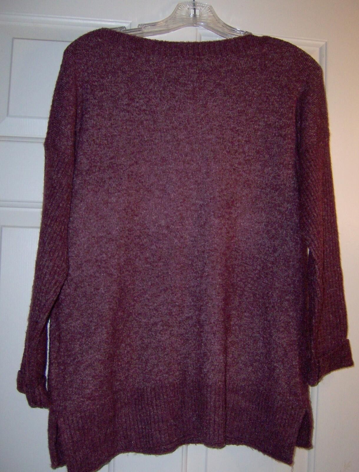 Abercrombie & Fitch Abercrombie & Fitch Women's Burgundy Pocket Sweater - Small Size S / US 4 / IT 40 - 4 Thumbnail