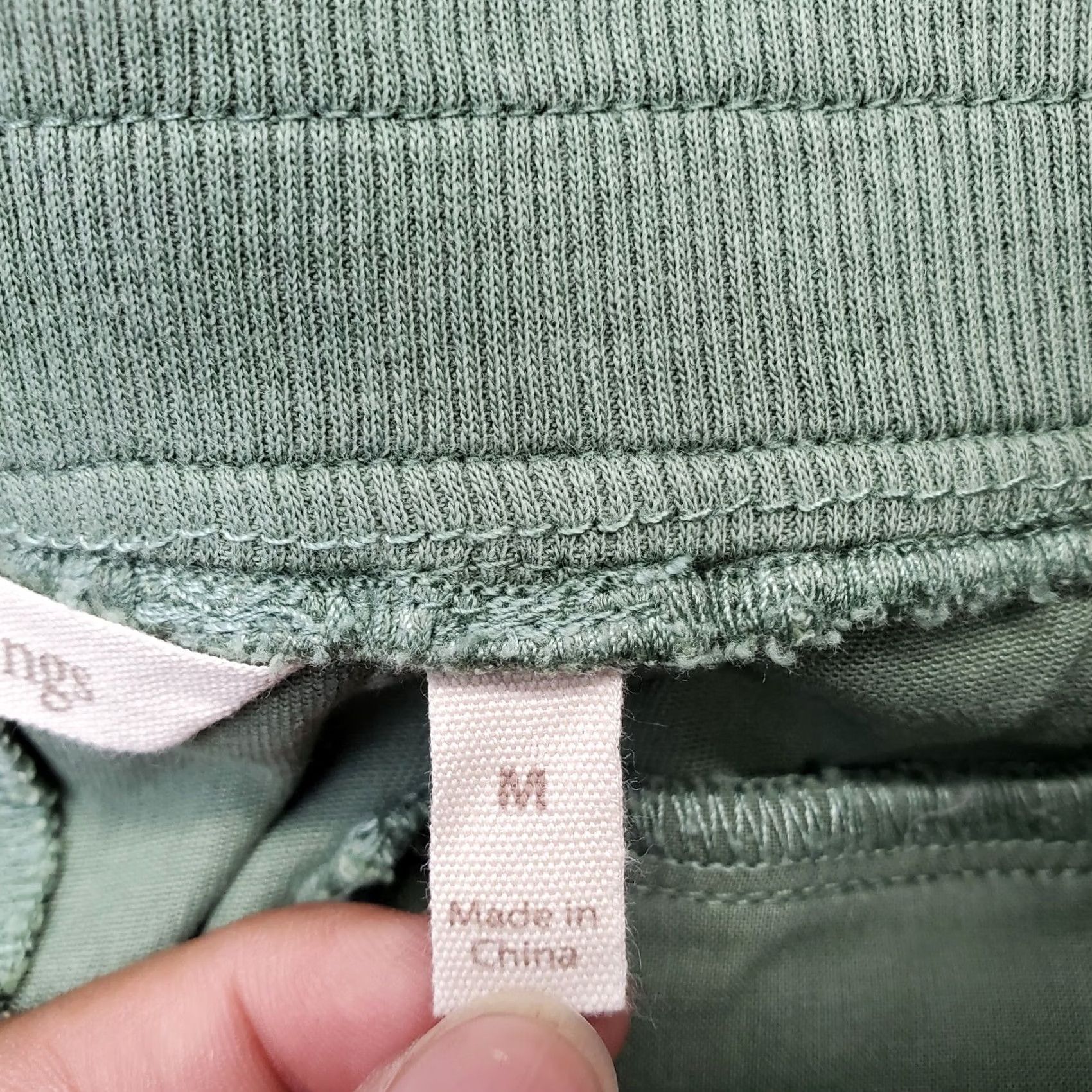 Soft Surroundings Soft Surroundings Pull On Pants Womens M Green Straight Leg Elastic Waist Pockets Shirt? Size 32" / US 10 / IT 46 - 7 Thumbnail
