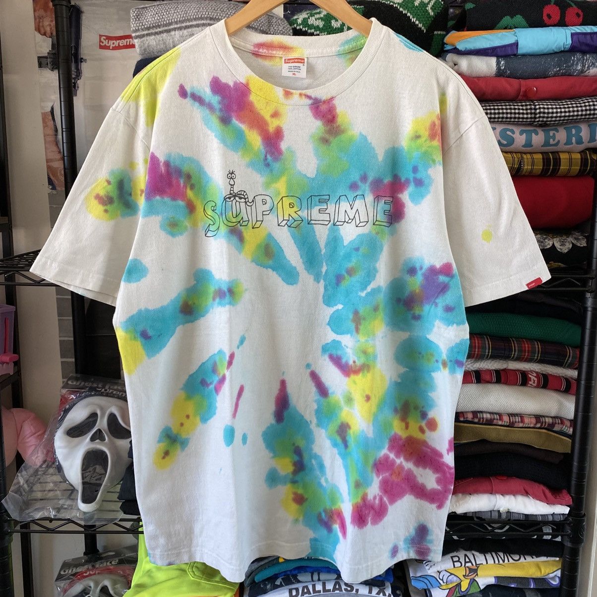 Supreme Vintage Supreme Wtaps T-Shirt White Tie Dye 2007 Designer Size US XL / EU 56 / 4 - 1 Thumbnail