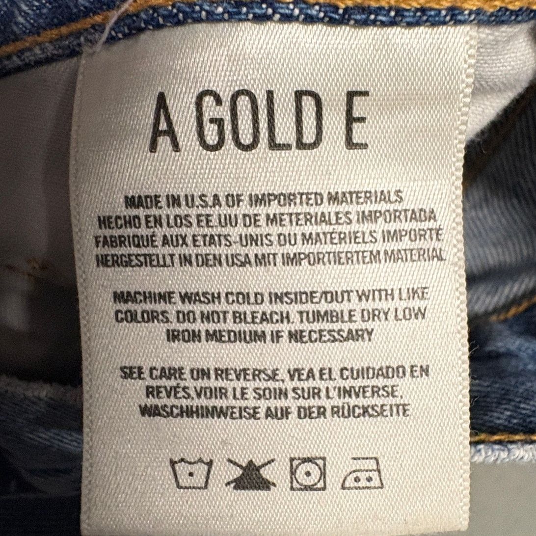 Agolde AGOLDE Jamie High Rise Classic Jeans Blue A0451-778 Size 26" / US 2 / IT 38 - 8 Thumbnail