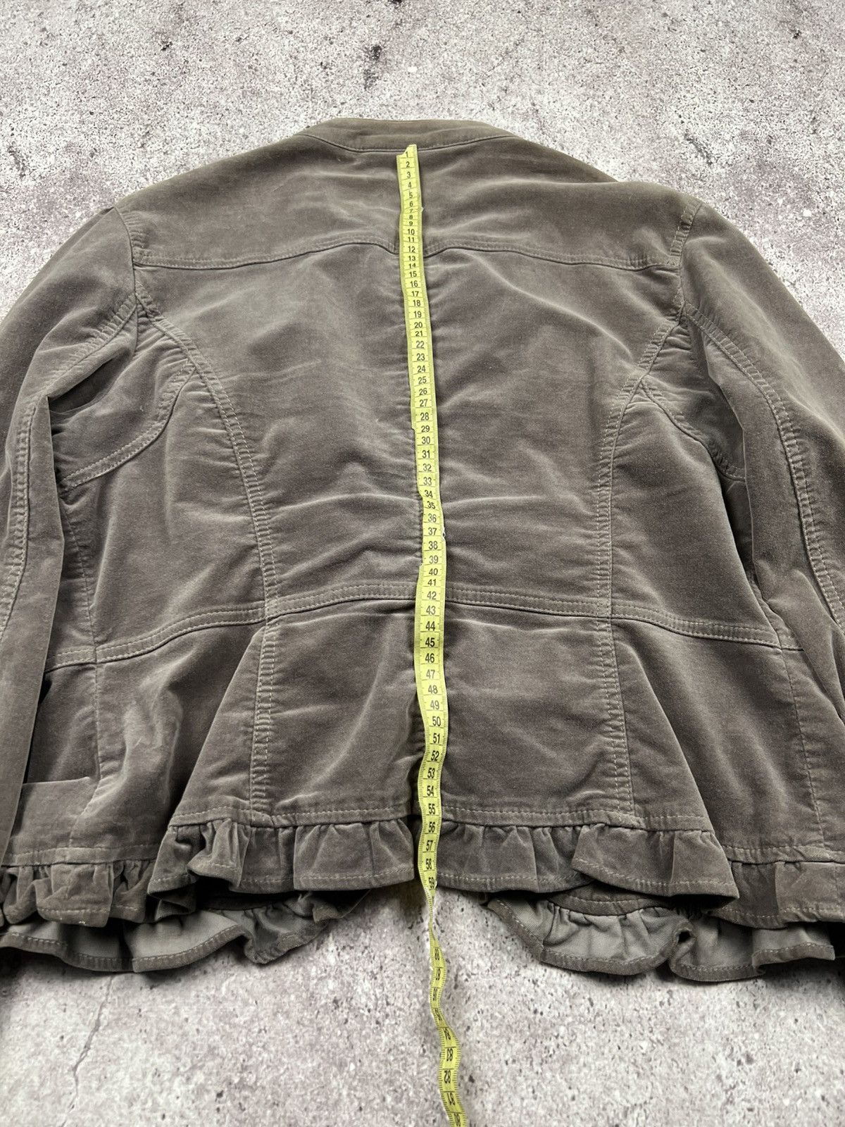 Japanese Brand Vintage Y2K Japanese Flared Napoleon Style Blazer Jacket Size XL / US 12-14 / IT 48-50 - 11 Thumbnail