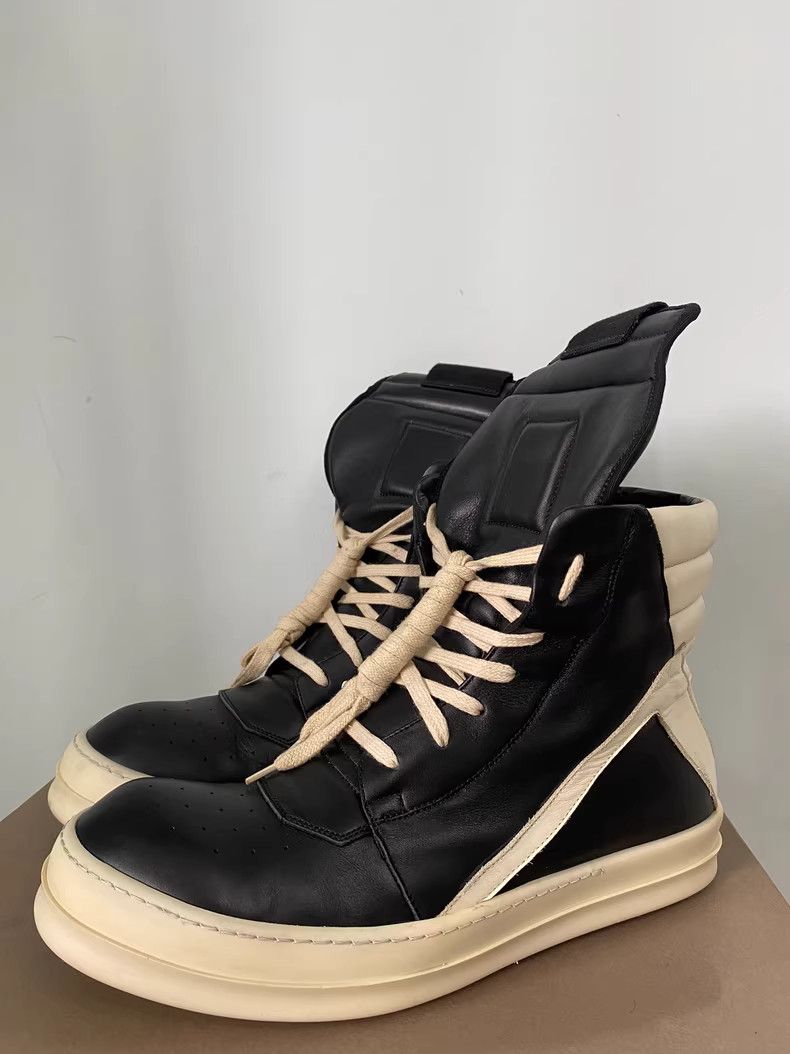 Rick Owens Rick Owens Classic Mirror Triangle Sneakers Size 43-dmc Size US 10 / EU 43 - 6 Thumbnail