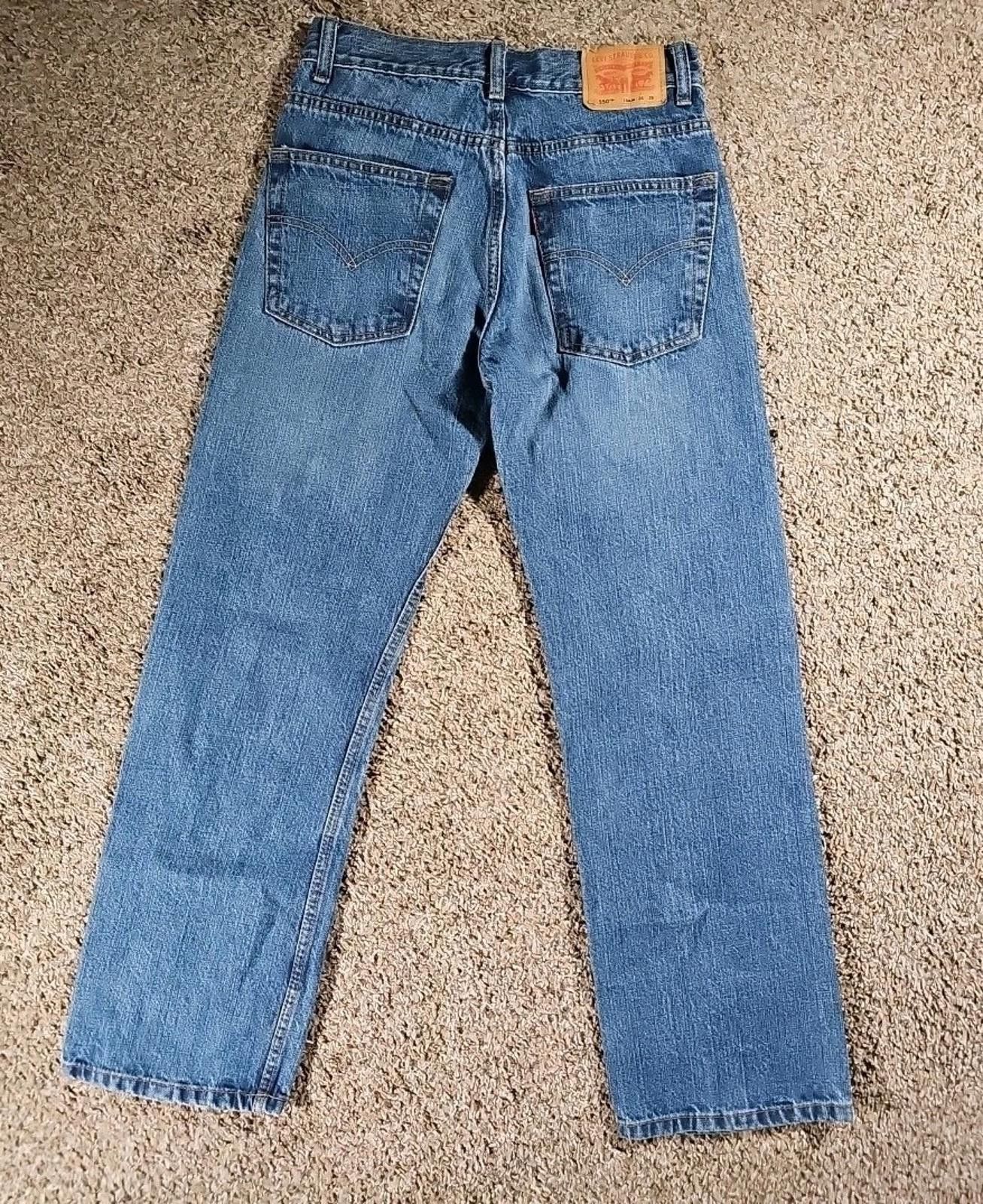 Levi's Levi's 550 Blue Denim Jeans 16 Slim 26 X 28 Relaxed Fit Size US 26 / EU 42 - 5 Thumbnail