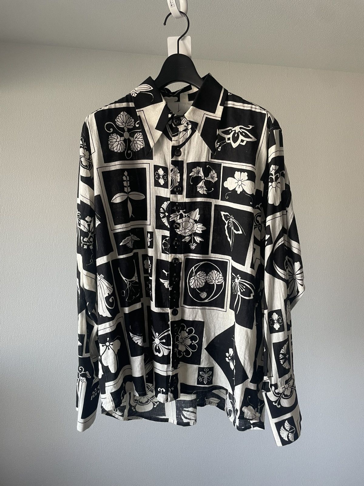 John Alexander Skelton C IX Black Stripe Clink Shirt | Grailed