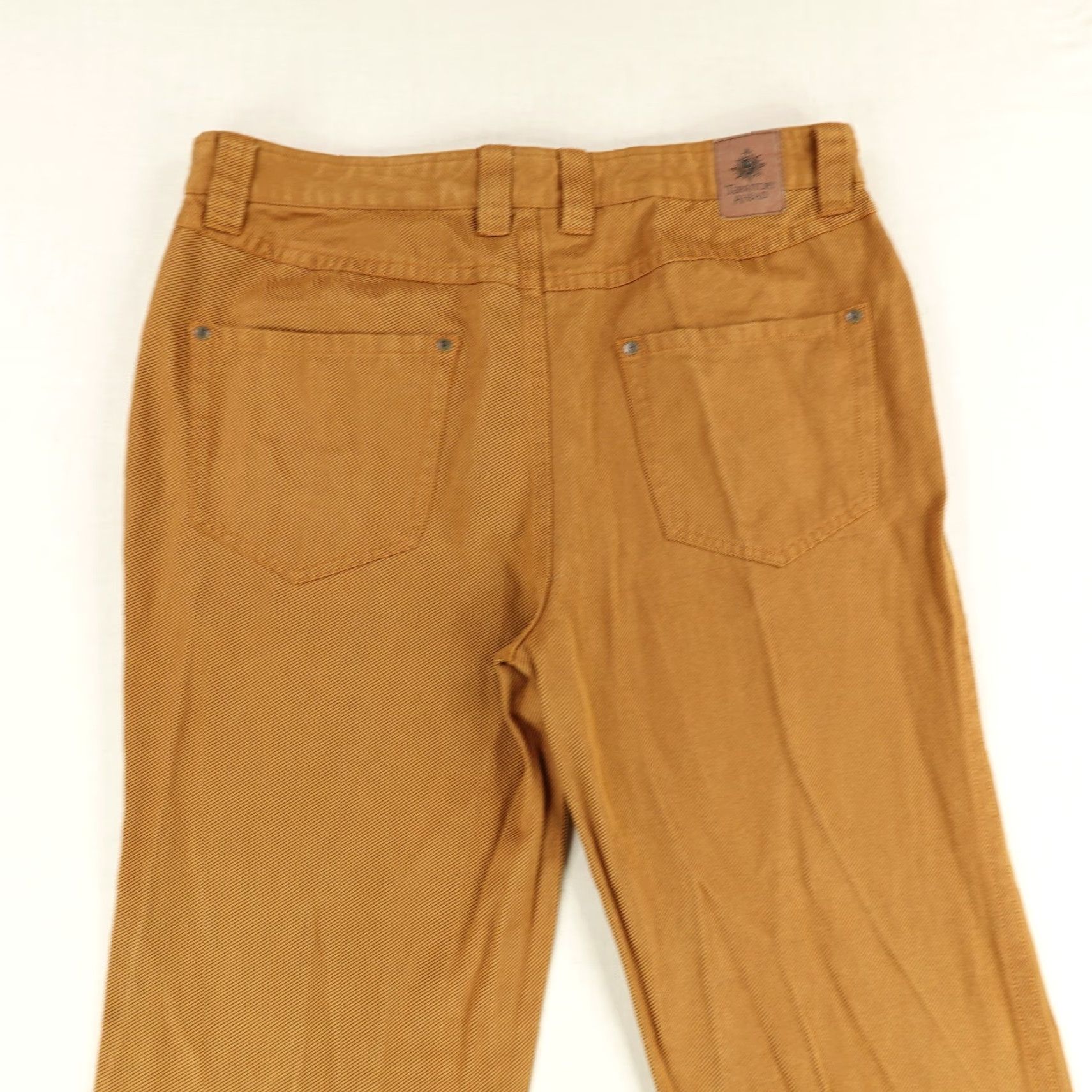 The Territory Ahead VINTAGE Territory Ahead Pants Mens 35 Brown Chino Cotton Rayon Blend Straight Outdoors Size US 35 - 5 Thumbnail
