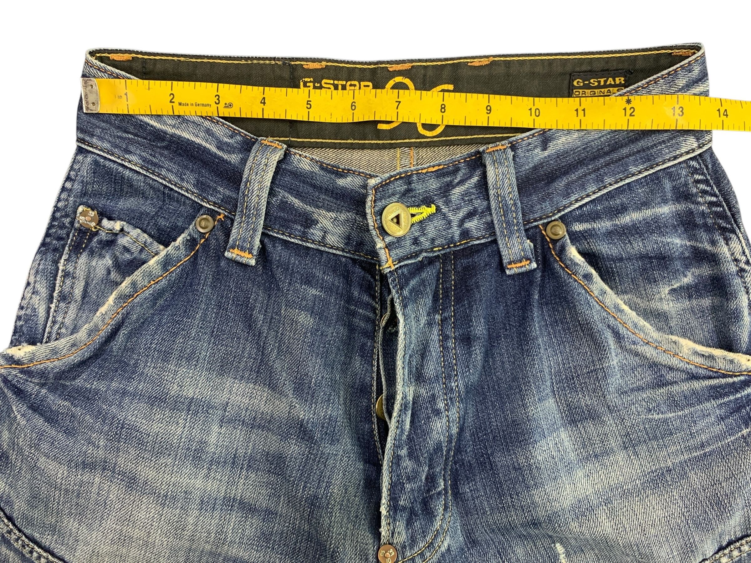 G-Star GStar Raw Jeans Knee Distressed Jeans Pants Size US 27 - 16 Thumbnail
