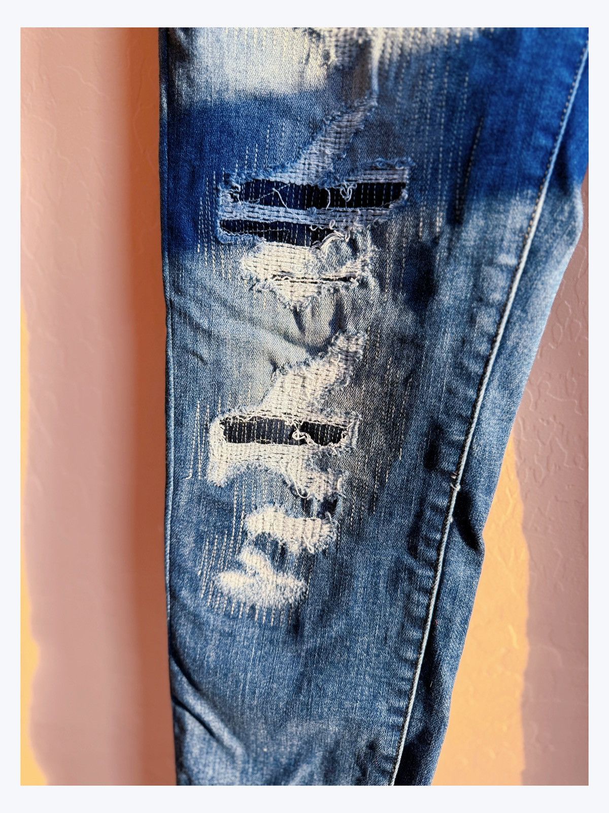 American Eagle Outfitters American Eagle Men’s Distressed Jeans 29x30 Size US 29 - 2 Thumbnail
