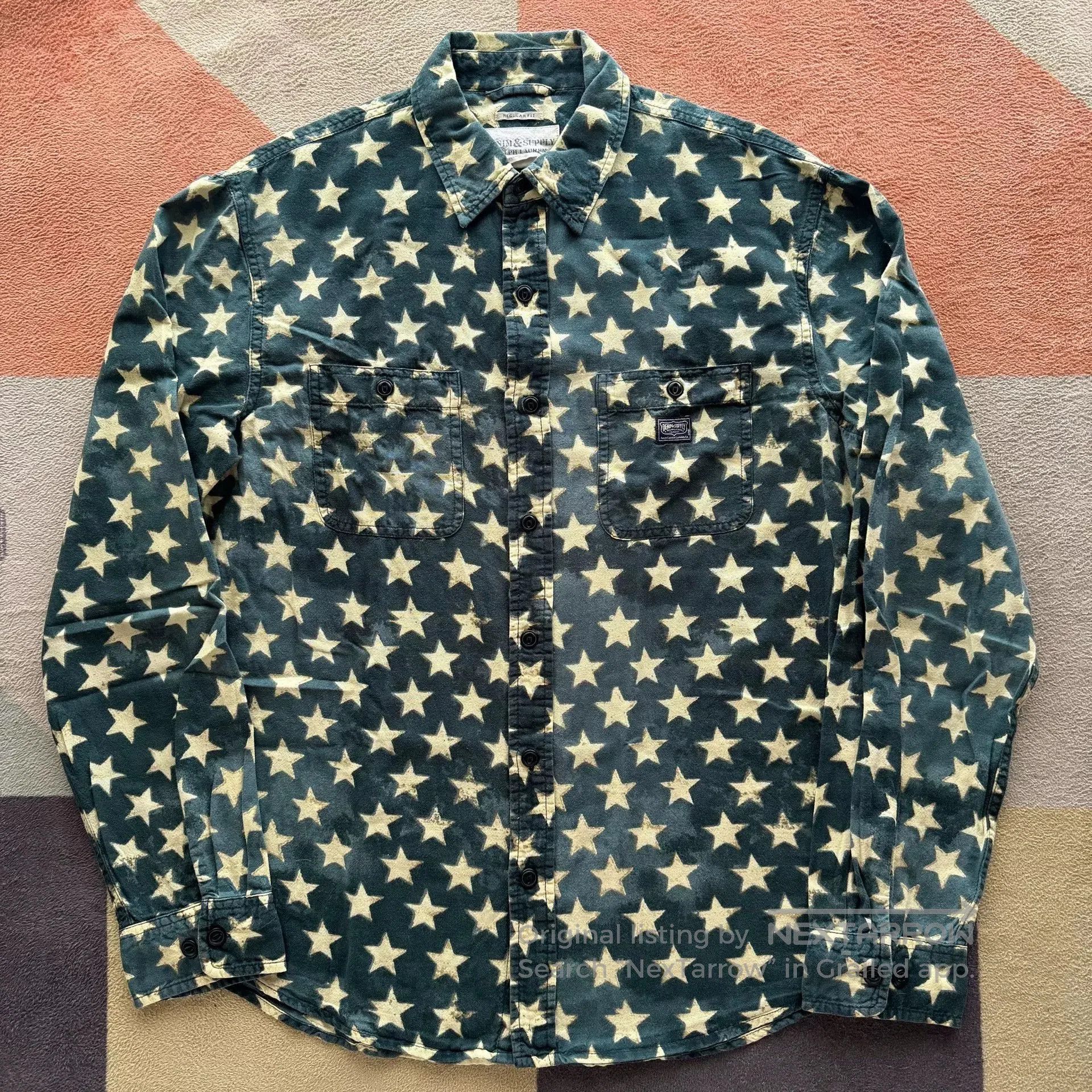 Denim & Supply Ralph Lauren Denim Supply Ralph Lauren Star Shirt. Size US M / EU 48-50 / 2 - 1 Thumbnail