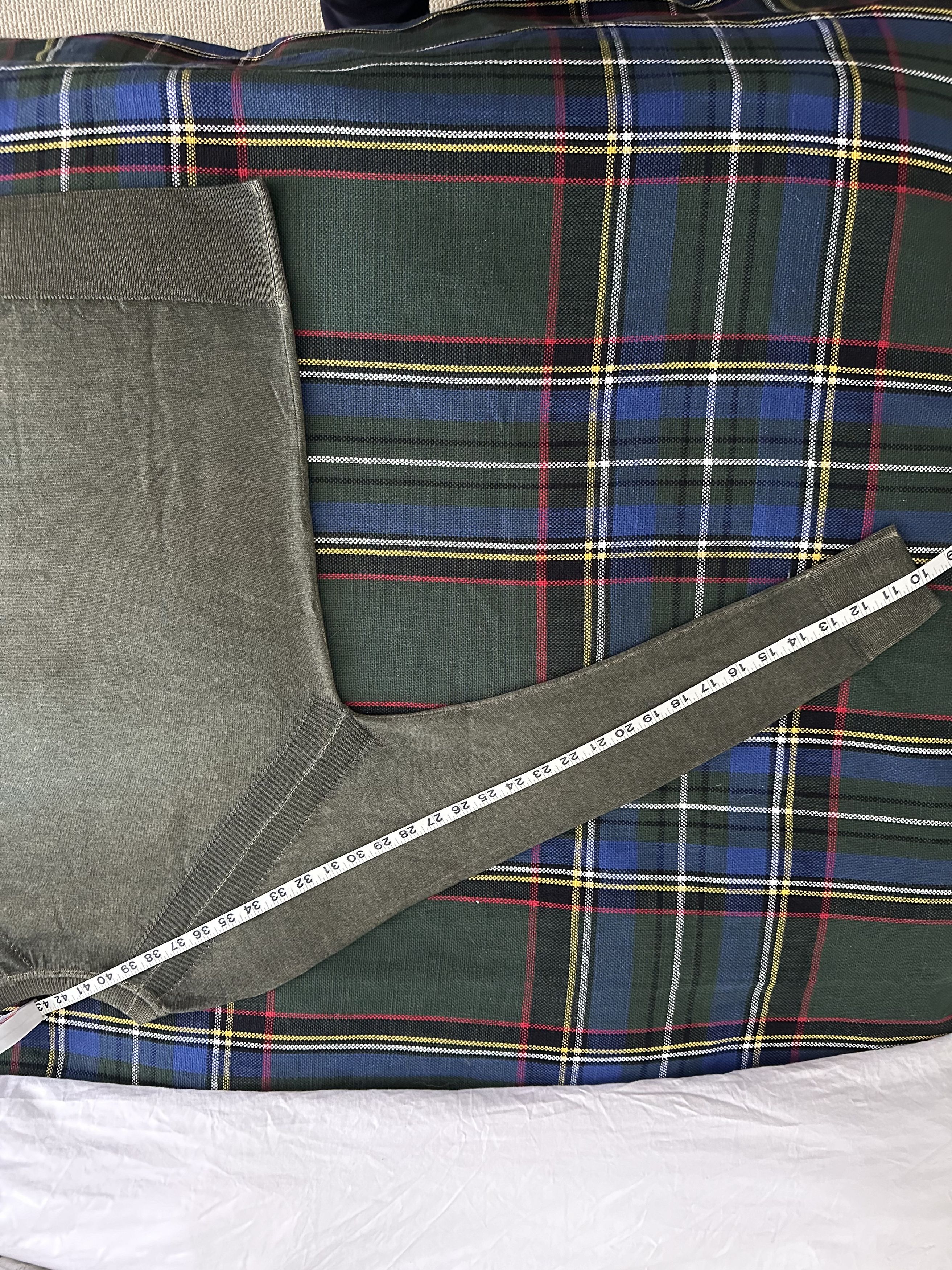 Aspesi Army Green Slim-Fit Wool Sweater IT46 Size US S / EU 44-46 / 1 - 8 Thumbnail