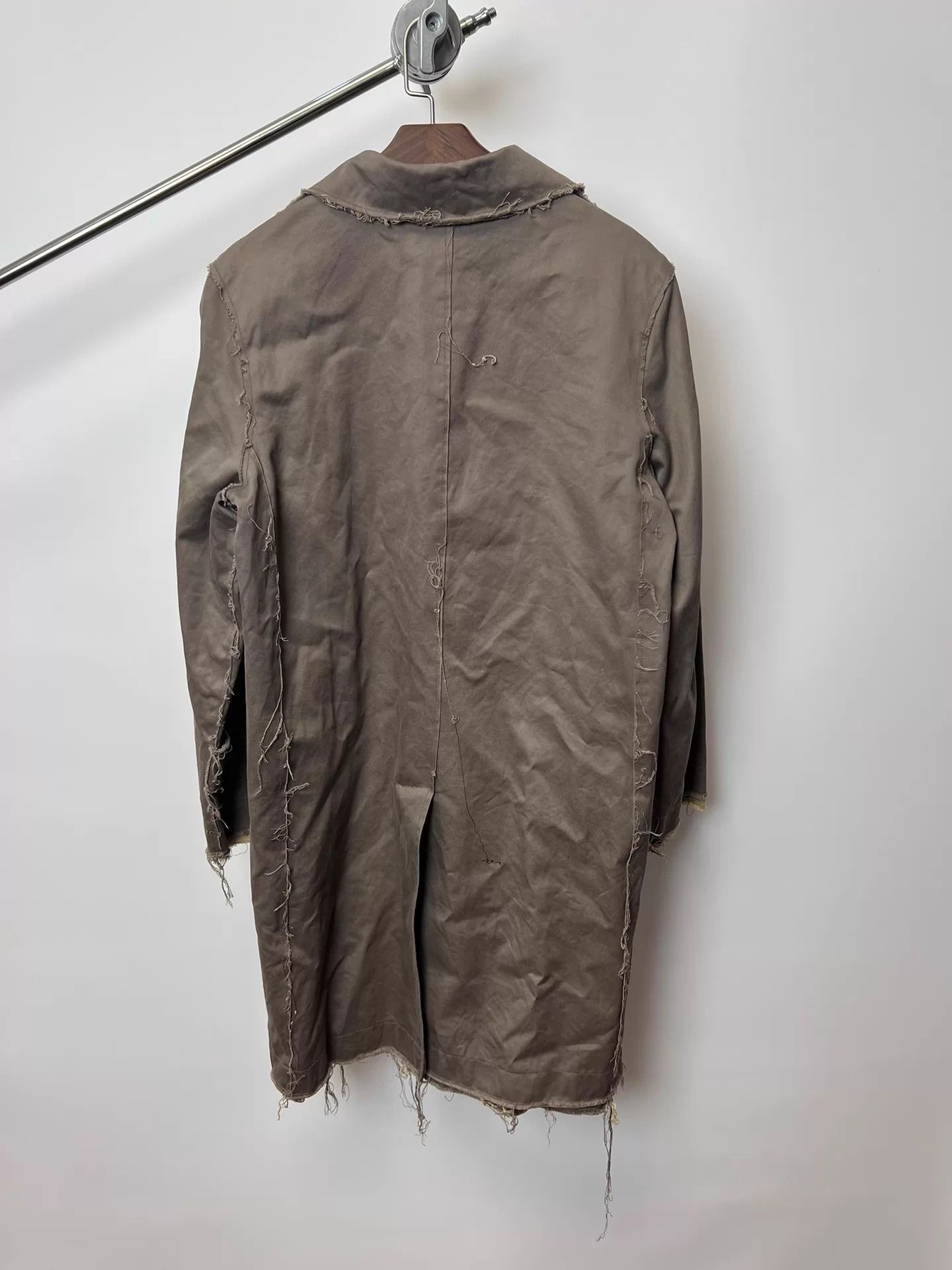 JACKROSE jackrose vintage distressed fringe 2-layer coat Size US L / EU 52-54 / 3 - 5 Thumbnail