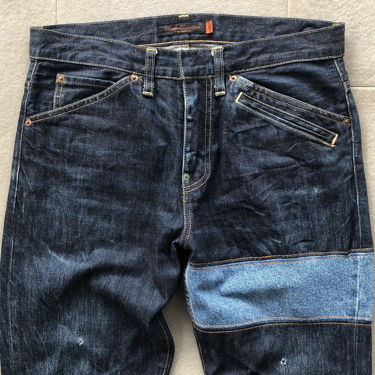 Japanese Brand × Jun Takahashi × Undercover Custom Undercoverism denim inspired by hagi denim Size US 31 - 2 Thumbnail
