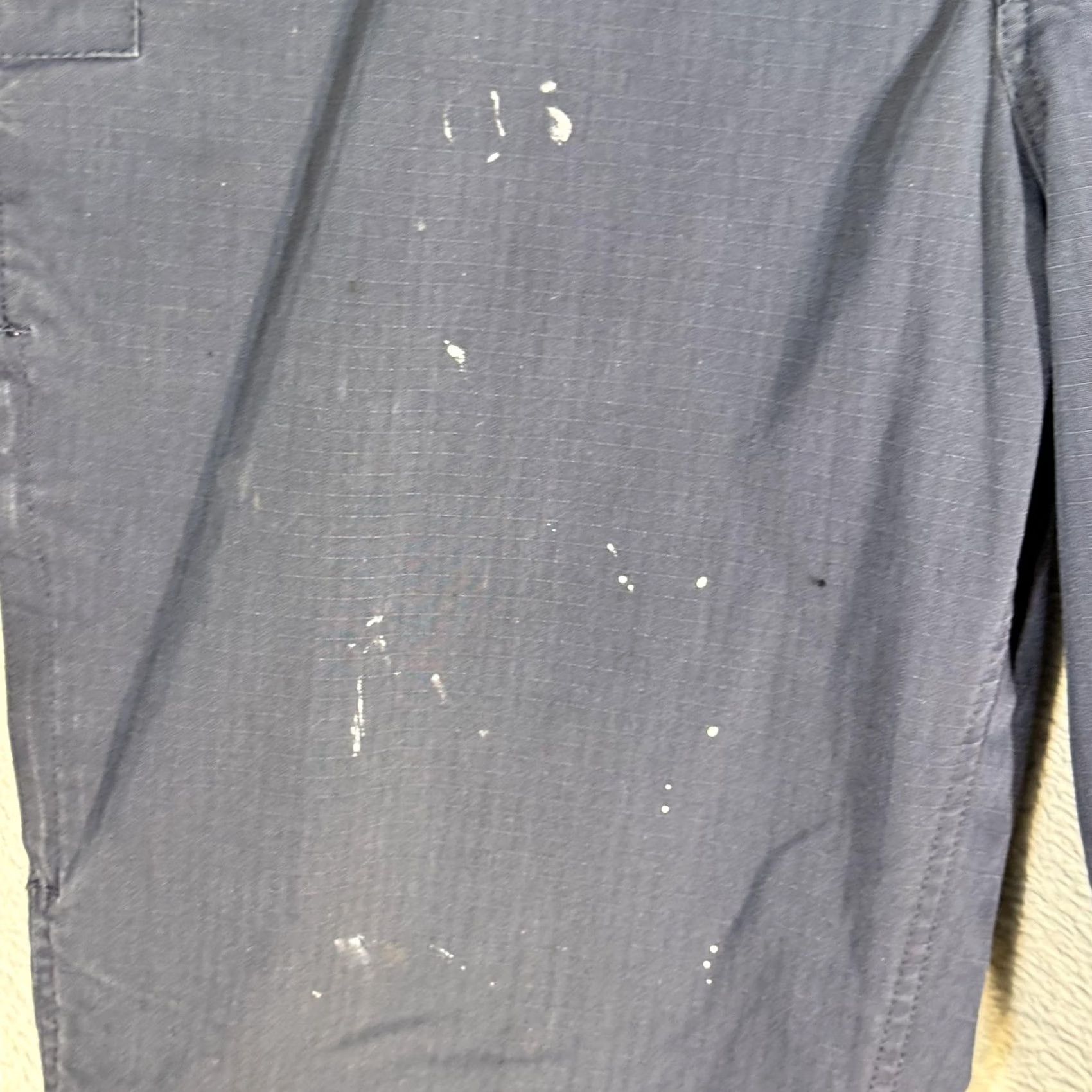 Carhartt Carhartt Pants Mens 40x30 Navy Ripstop Work Utility Relaxed Fit Paint Stains Size US 38 / EU 54 - 4 Thumbnail