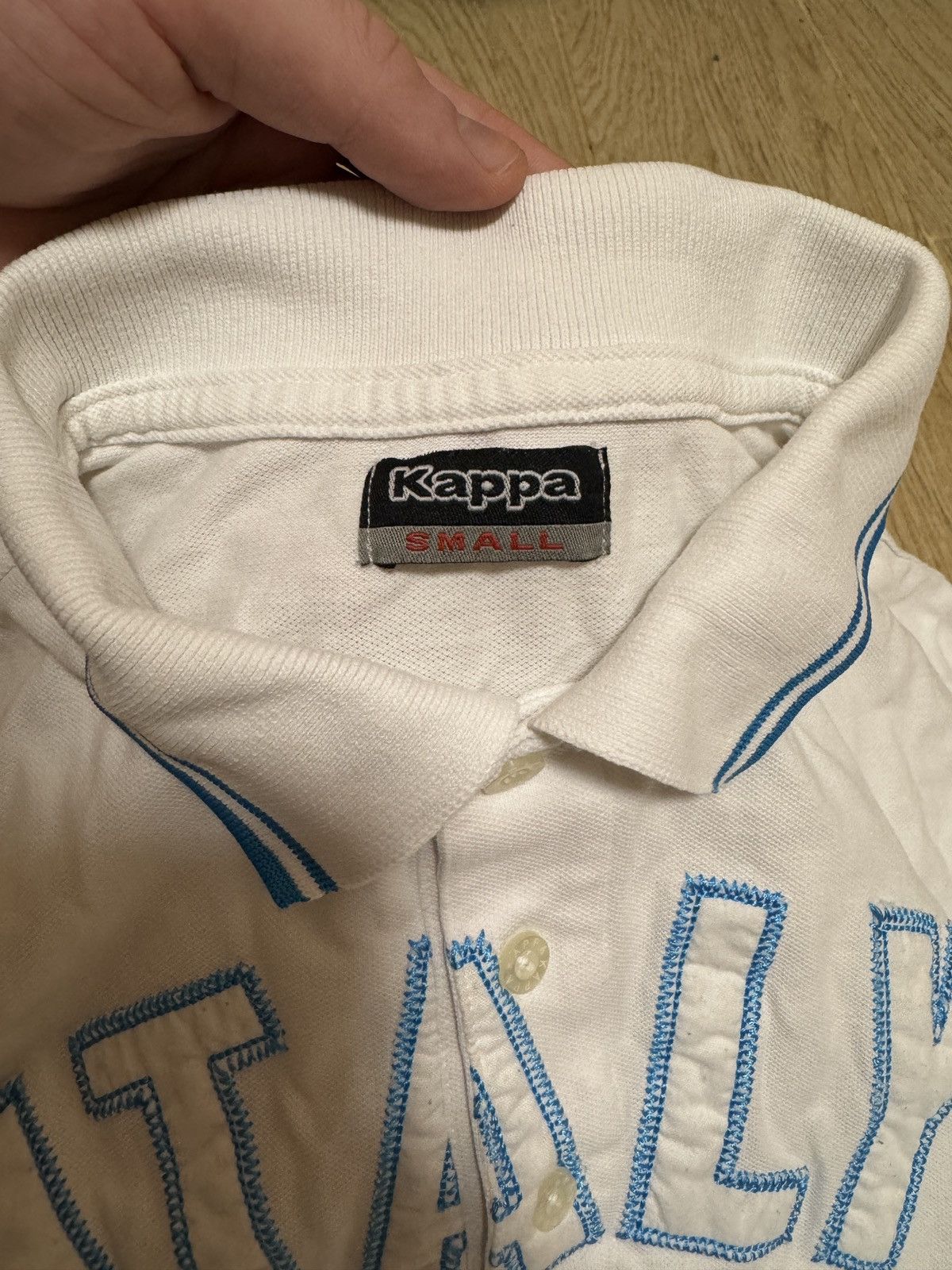 Kappa × Vintage Vintage Kappa Italy Polo Ralph Lauren style distressed polo Size US S / EU 44-46 / 1 - 7 Thumbnail