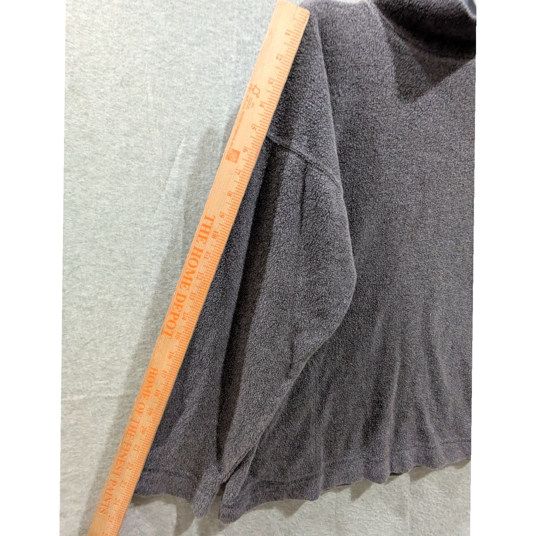Eileen Fisher Eileen Fisher Sweater Pullover Womens Medium High Neck Pocket Soft Fleece Gray Size M / US 6-8 / IT 42-44 - 3 Thumbnail