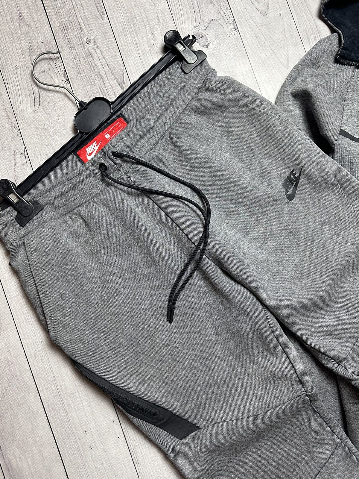 Vintage Vintage Nike Tech fleece track suit size S grey Size US S / EU 44-46 / 1 - 5 Thumbnail
