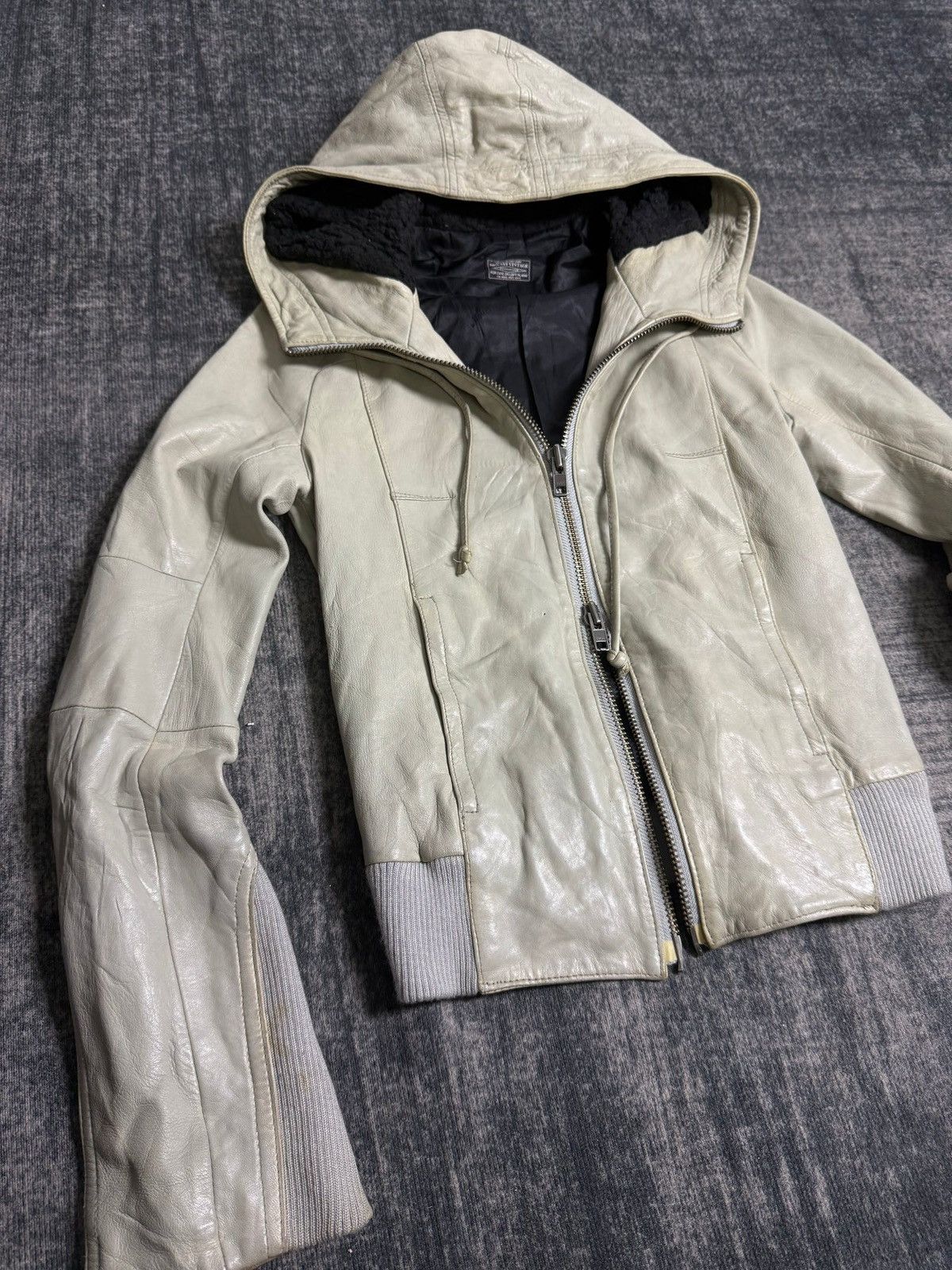 MOUSSY B2V-MOUSSY LEATHER JACKETS ༒ *RARE* Size US M / EU 48-50 / 2 - 7 Thumbnail