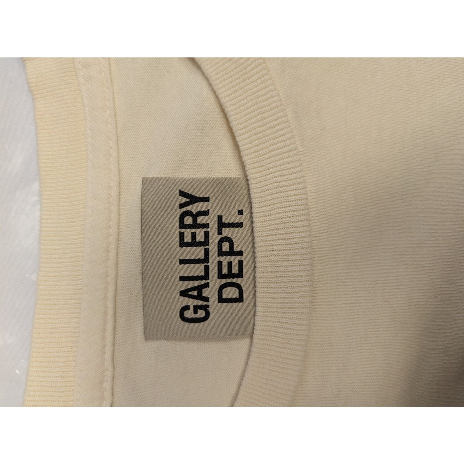 Gallery Dept. o1rshd1 Dept Gym Logo Tee T-Shirt in Cream Size US L / EU 52-54 / 3 - 13 Thumbnail