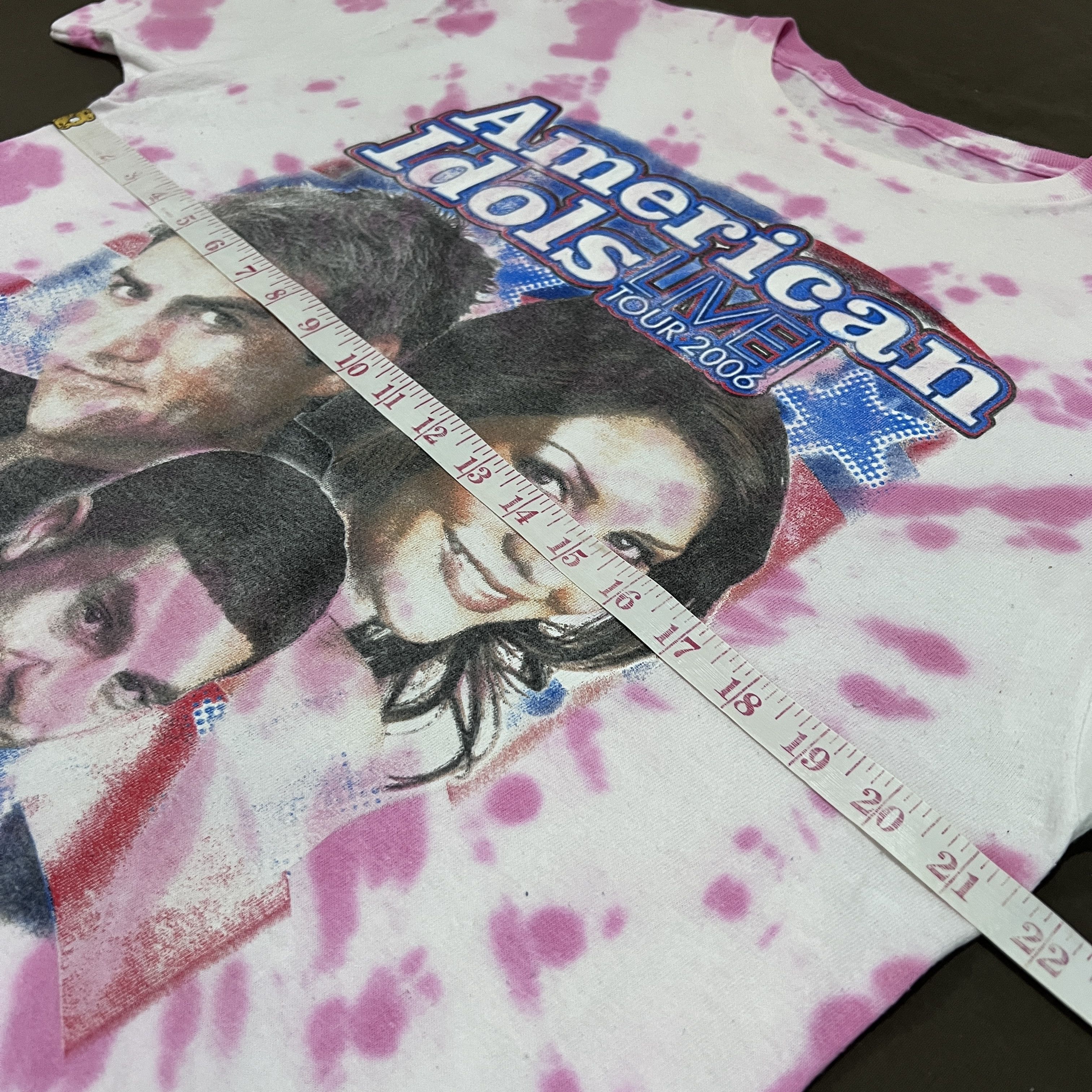 Vintage Vintage Y2K 2006 American Idols Tour 2006 Promo Tee Size US L / EU 52-54 / 3 - 8 Thumbnail