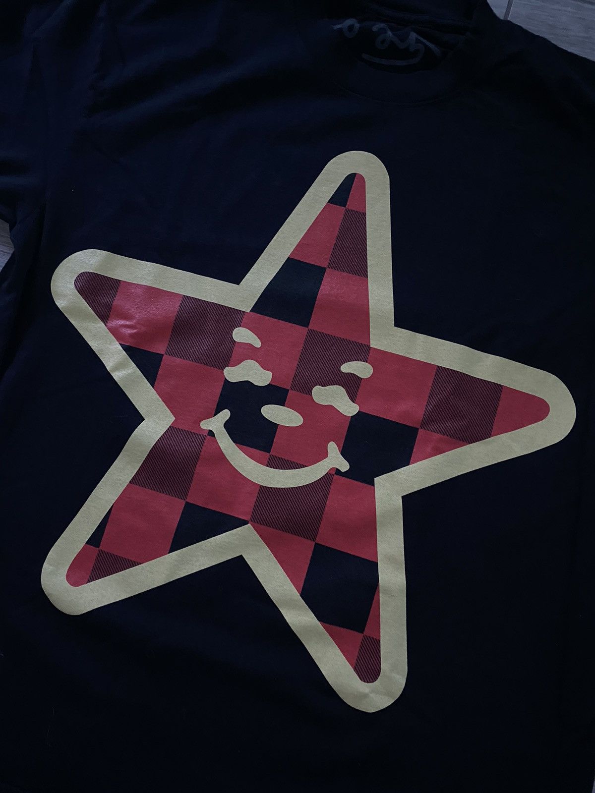 Asspizza Asspizza Plaid Star Tee NEW Size US L / EU 52-54 / 3 - 2 Thumbnail