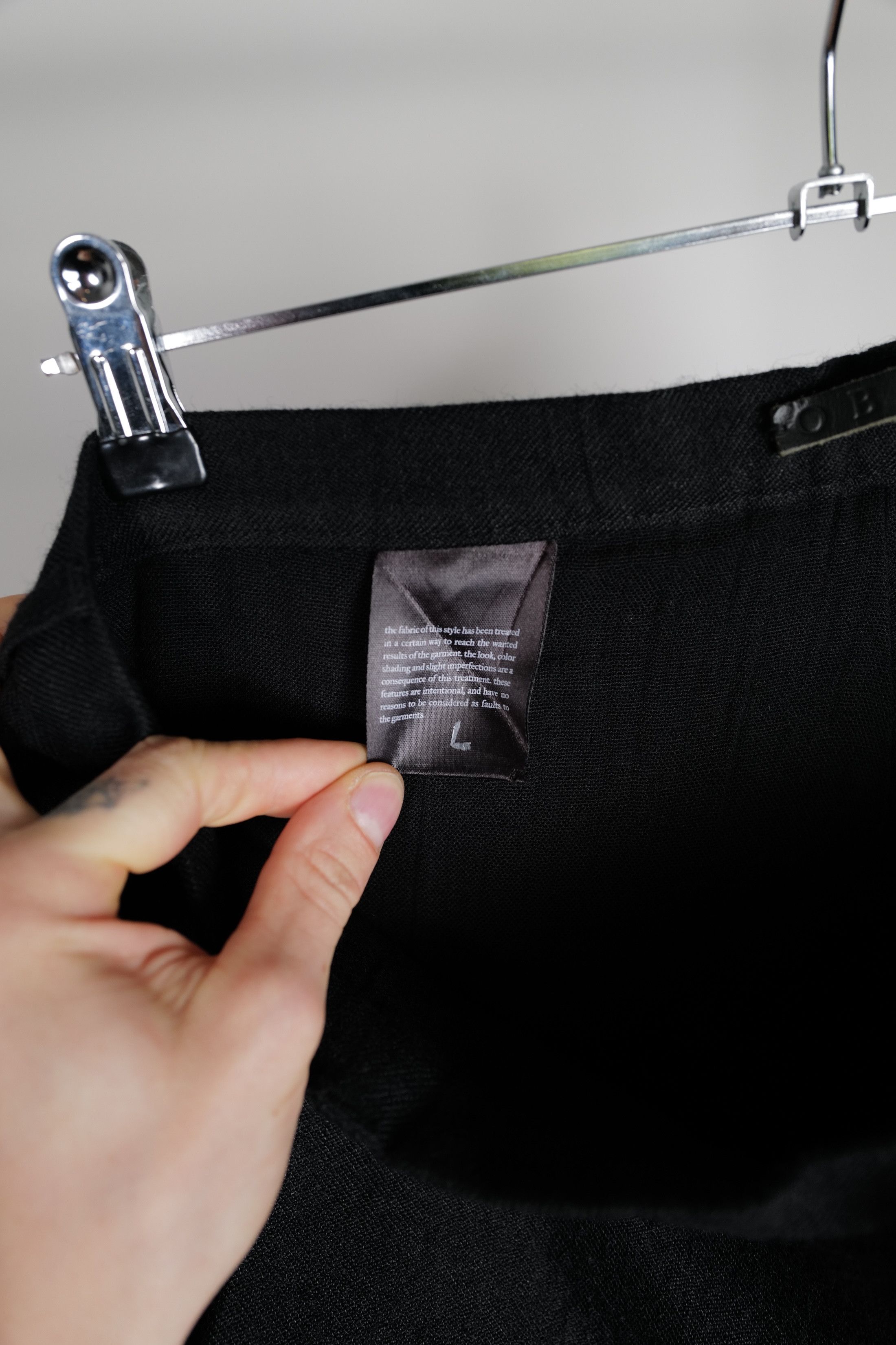 Obscur OBSCUR LTD cropped wool pants Size US 34 / EU 50 - 13 Thumbnail