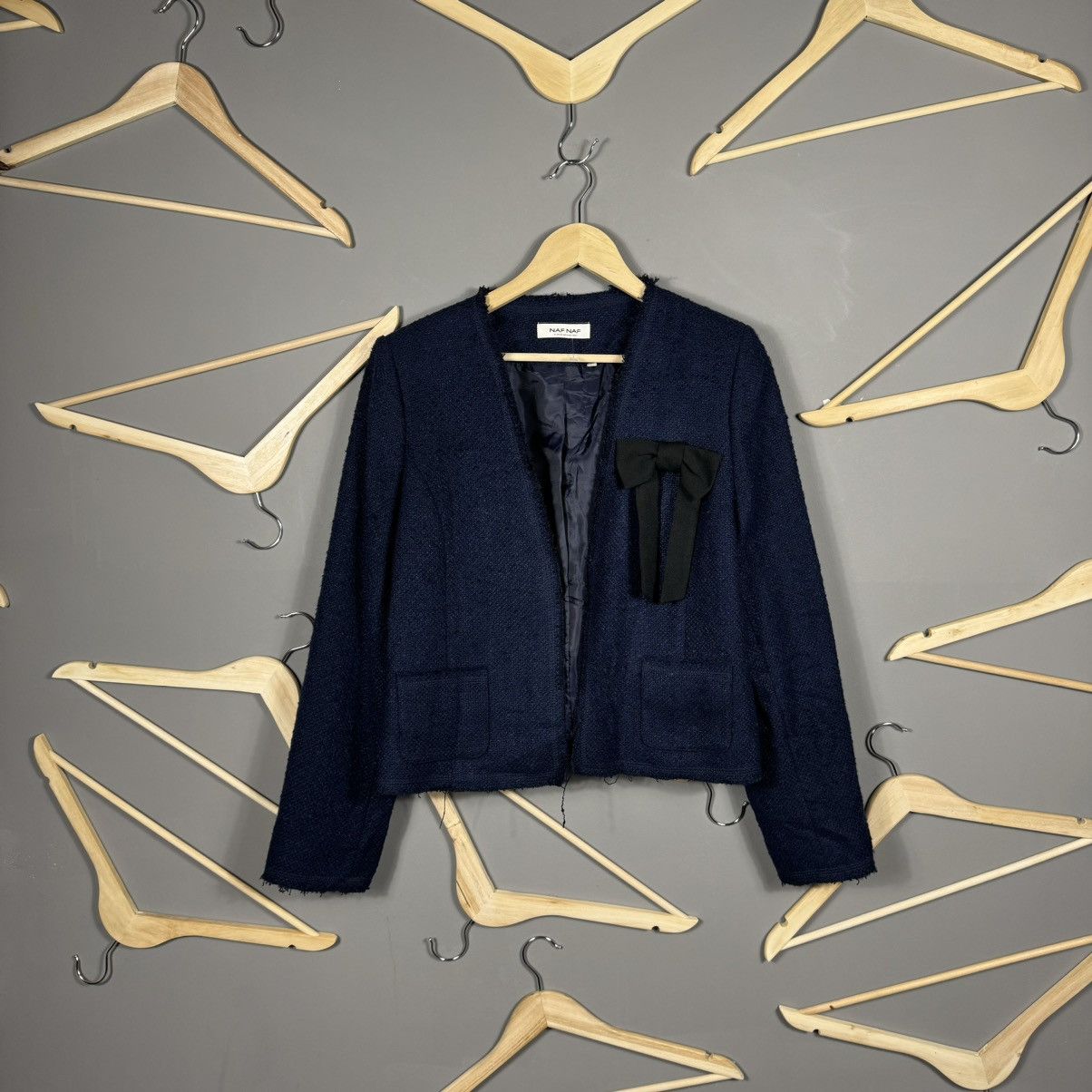 Designer Naf Naf Blazer Jacket Size M / US 6-8 / IT 42-44 - 1 Thumbnail
