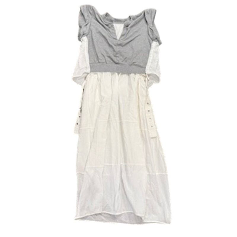 3.1 Phillip Lim 3.1 Phillip Lim Combo Tiered Sweatshirt Midi Dress, Size M Size M / US 6-8 / IT 42-44 - 4 Thumbnail
