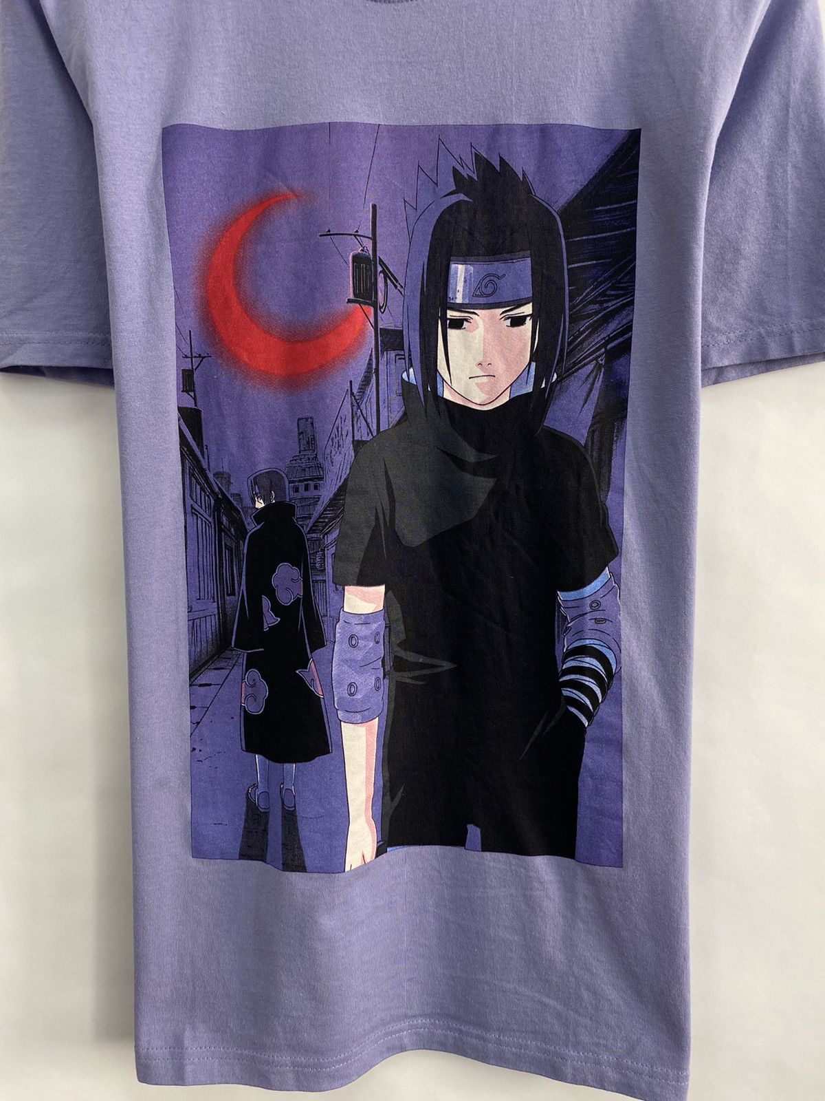 Japanese Brand 🇯🇵 Vintage Sasuke Naruto Anime T-Shirt Rare Retro Hype Y2K Size US M / EU 48-50 / 2 - 4 Thumbnail