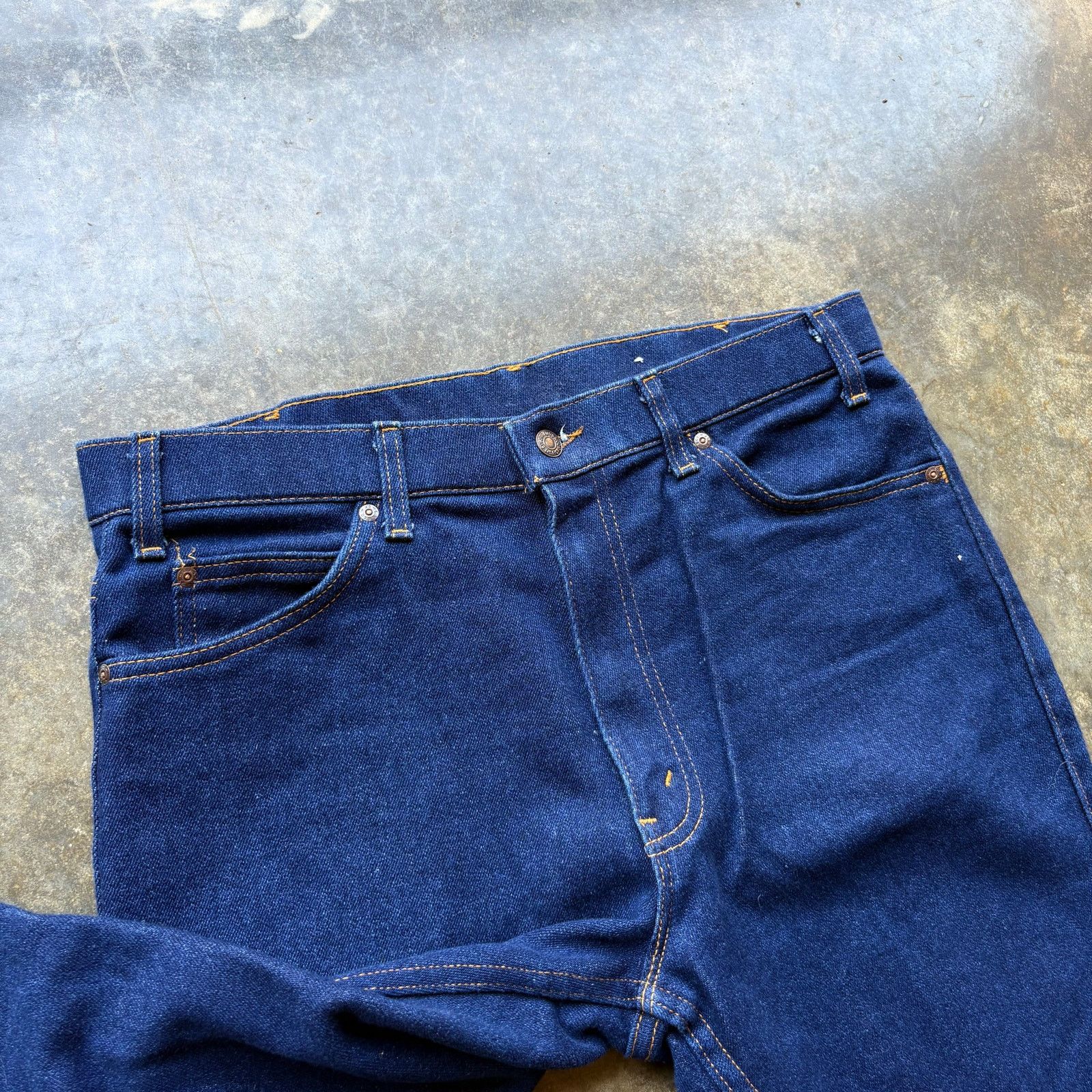 Levi's Vintage Levis Navy Tab Blue Jeans Size US 34 / EU 50 - 3 Thumbnail