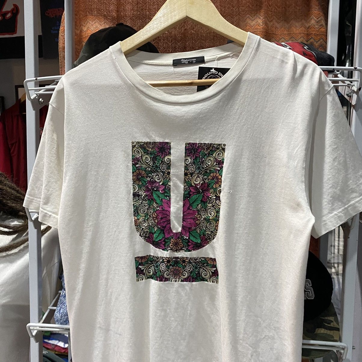 Undercover Undercover Jun Takahashi Rare U Logo Floral T-shirt 2016 Size US M / EU 48-50 / 2 - 3 Thumbnail