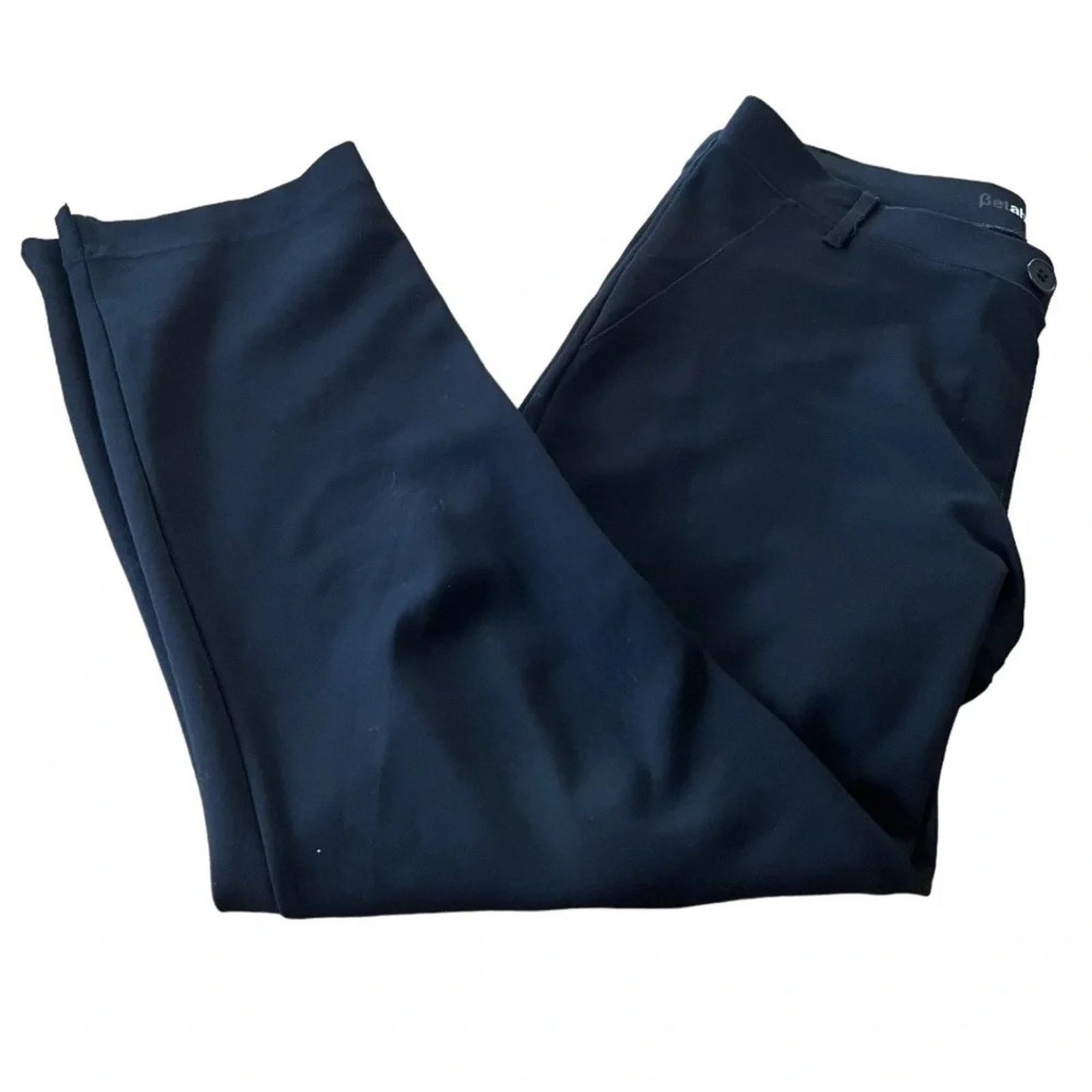 Betabrand Betabrand Crop Classic Yoga Dress pants in black,size Medium Size 32" / US 10 / IT 46 - 1 Thumbnail