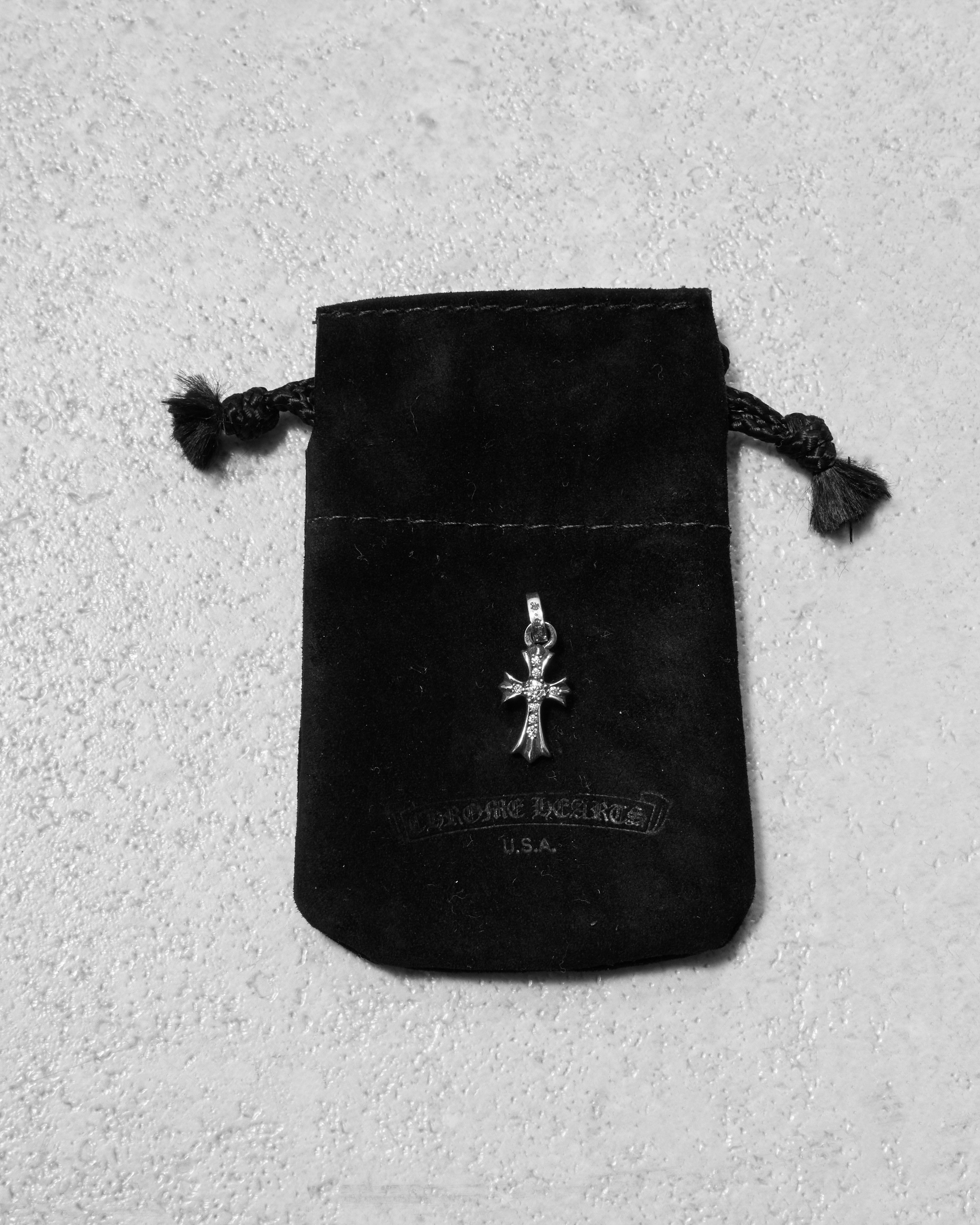 Chrome Hearts CHROME HEARTS Cross Baby Fat Sliver Charm Diamond Size ONE SIZE - 5 Thumbnail