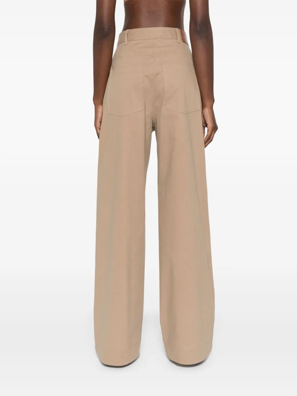 Moncler o1y1125 Casual Pant in Beige Size 30" / US 8 / IT 44 - 4 Thumbnail