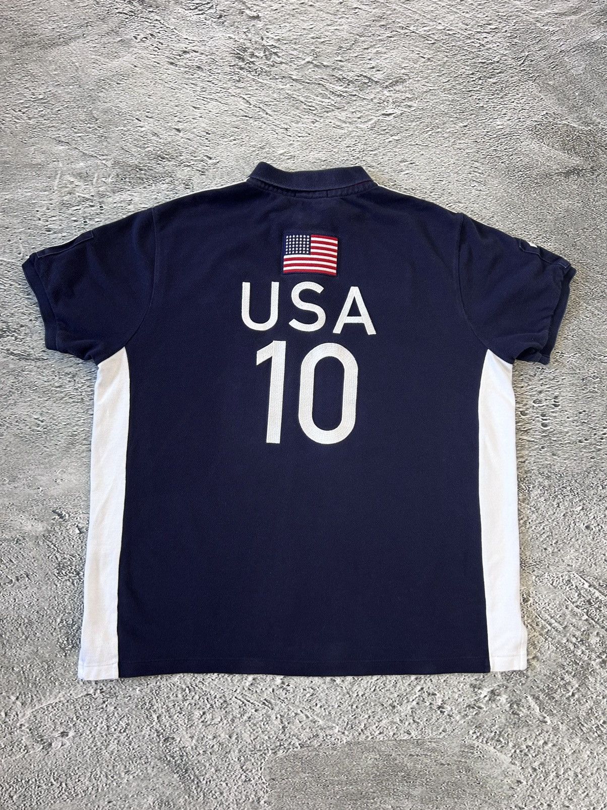 Ralph Lauren Chief Keef Polo Ralph Lauren USA vintage shirt navy blue Size US XL / EU 56 / 4 - 9 Thumbnail