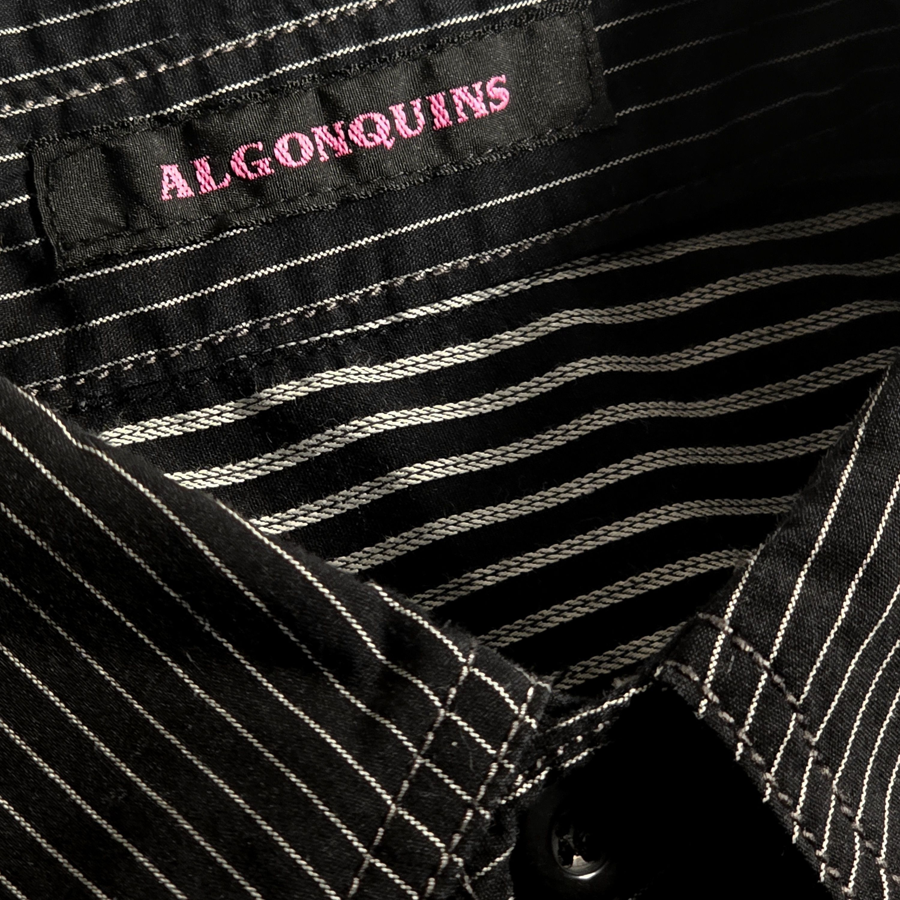 Japanese Brand Algonquins Frilled Striped Button Up Size US S / EU 44-46 / 1 - 4 Thumbnail