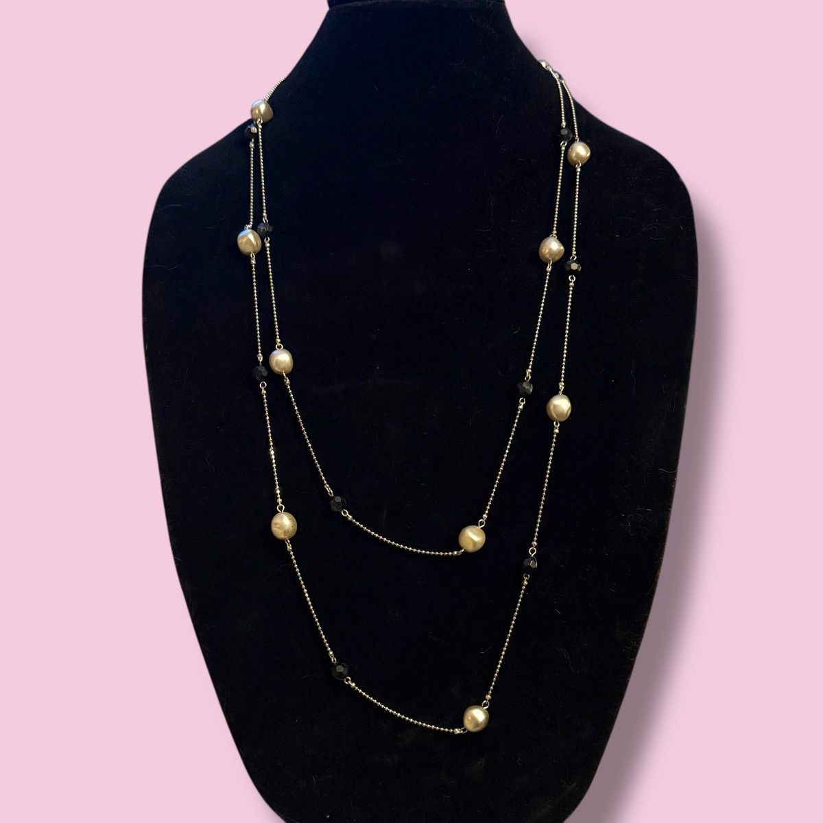 Other Park Lane long silver tone station bead necklace Size ONE SIZE - 1 Thumbnail