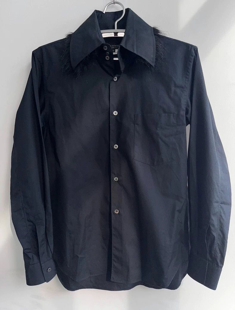 Comme des Garcons Comme Des Garcons Fur Collar Shirt Size XS / US 0-2 / IT 36-38 - 2 Thumbnail