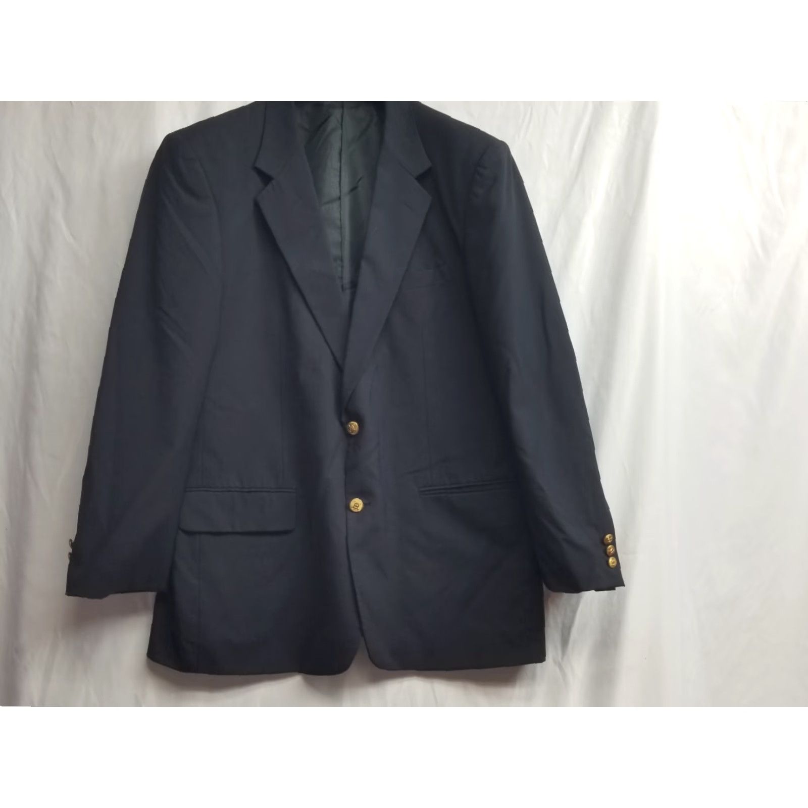 Polo Ralph Lauren Polo Ralph Lauren Blazer Shirt Men 44R Navy Blue Virgin Wool Button Up Blazer Mens 44R Blues Size US XXL / EU 58 / 5 - 7 Thumbnail