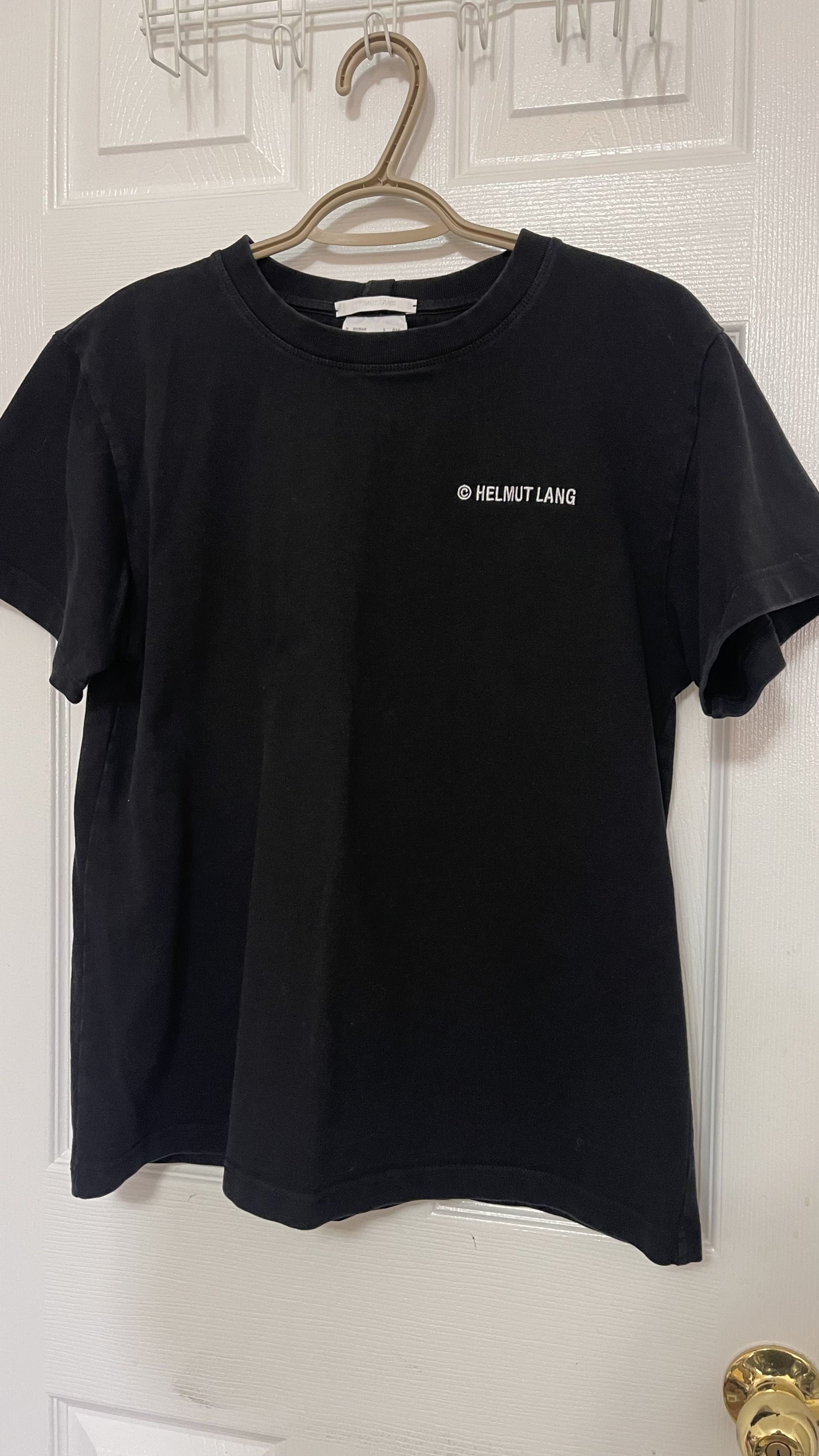 Helmut Lang PLASTIC COTTON T-SHIRT Size US S / EU 44-46 / 1 - 1 Thumbnail