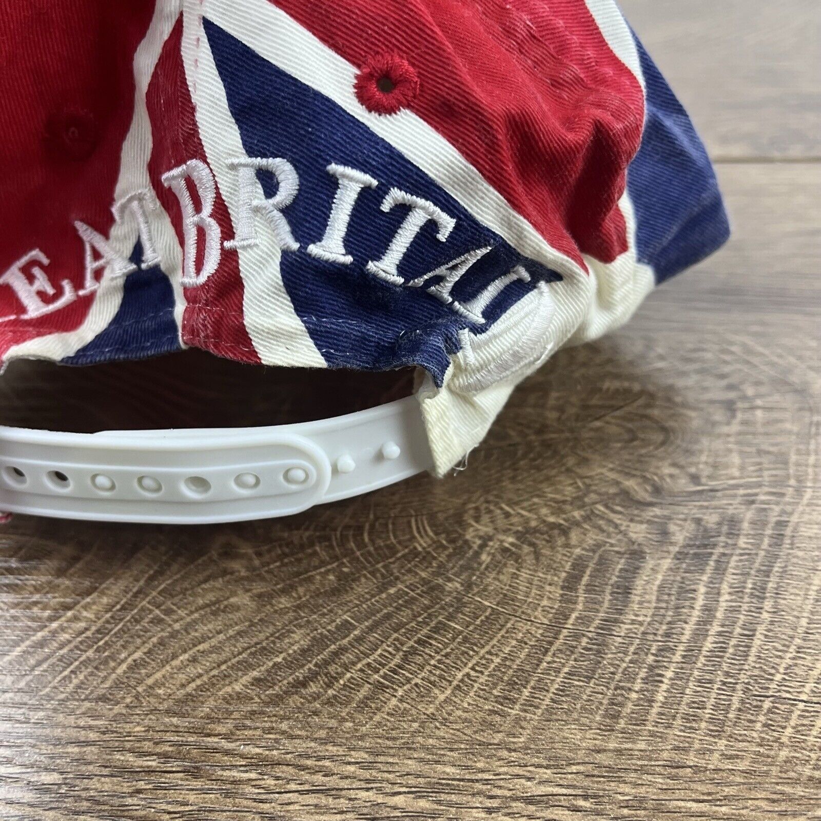 Other Great Britian Hat Red Blue Snapback Hat Red Hat Adjustable R Size ONE SIZE - 15 Thumbnail